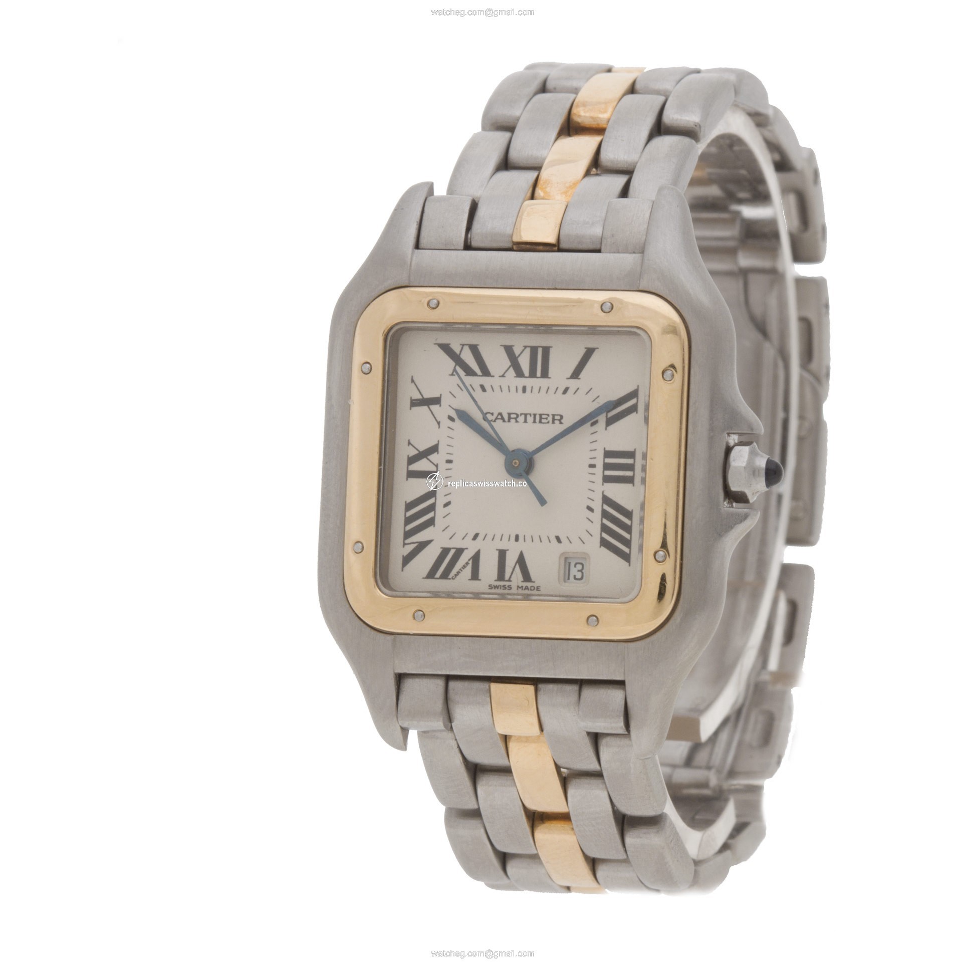 Cartier  W25028B Panthere Quartz Unisex Stainless Steel Replica