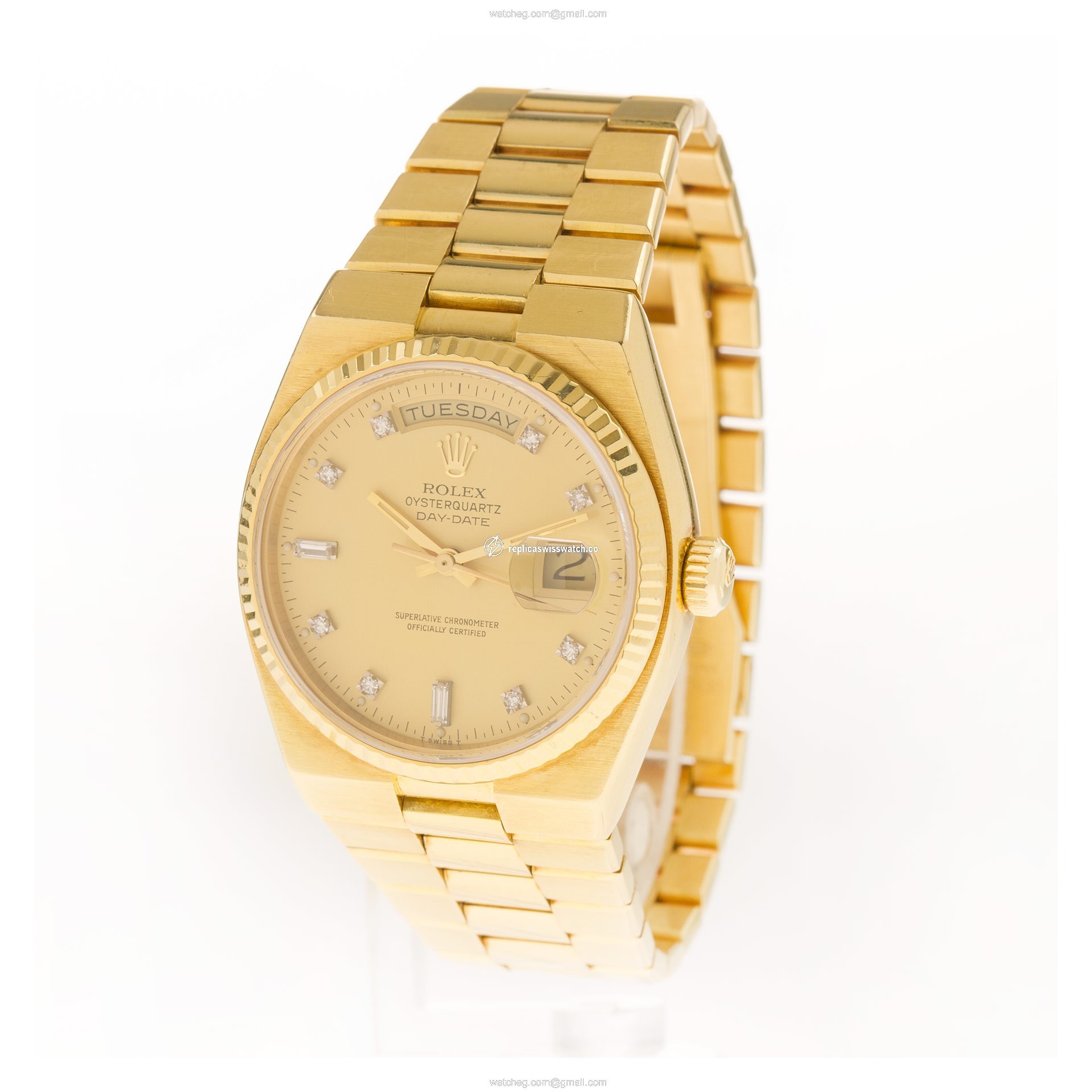 Rolex 19018 Day-Date Quartz Male 18k yellow gold Watches Rolex 19018 Day-Date Quartz Male 18k yellow gold Watches