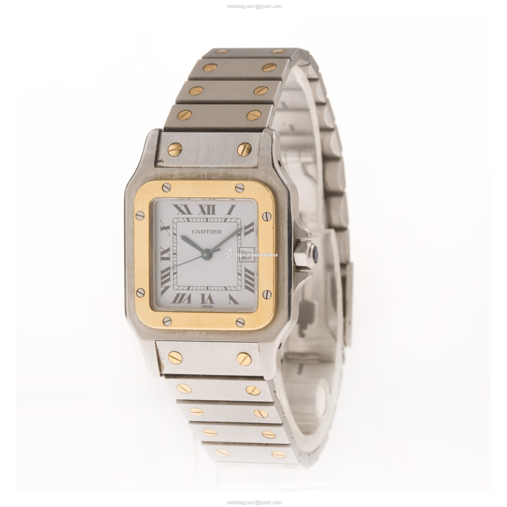 Cartier W20011C4 Santos Automatic Unisex Stainless Steel Replica
