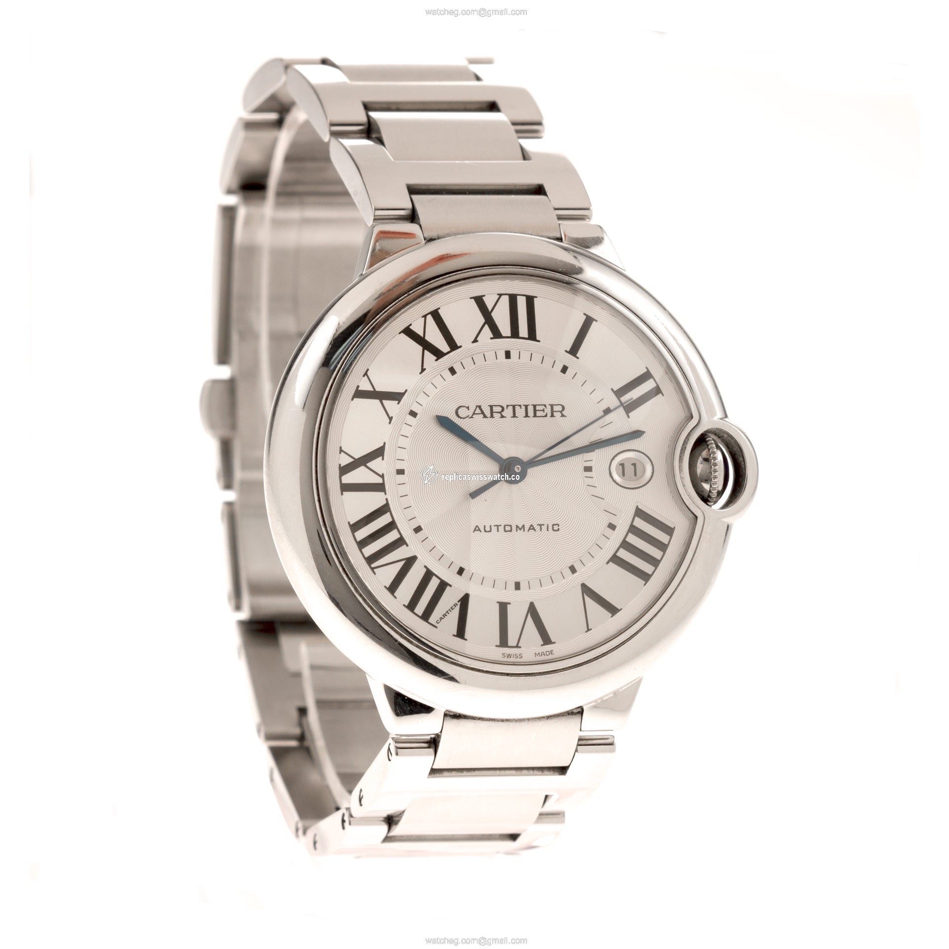 Cartier 3001 Ballon Bleu Automatic Unisex Stainless Steel Replica