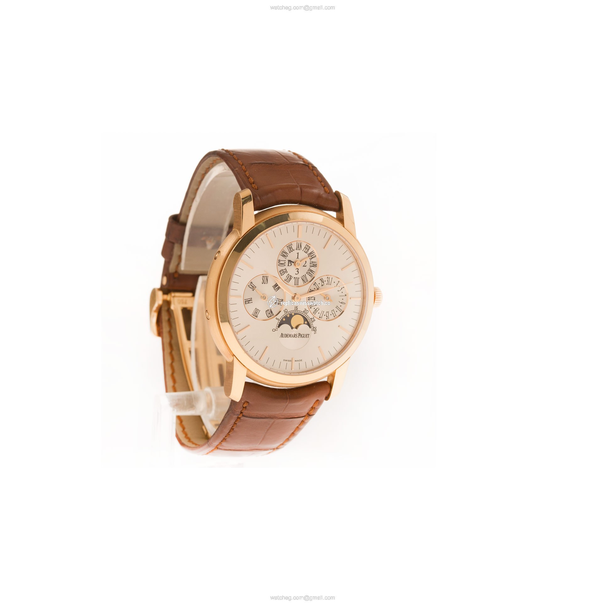 Audemars Piguet 26390OR.OO.D088CR.01 Jules Audemars Automatic Male 18k Pink Gold Watches Audemars Piguet 26390OR.OO.D088CR.01 Jules Audemars Automatic Male 18k Pink Gold Watches