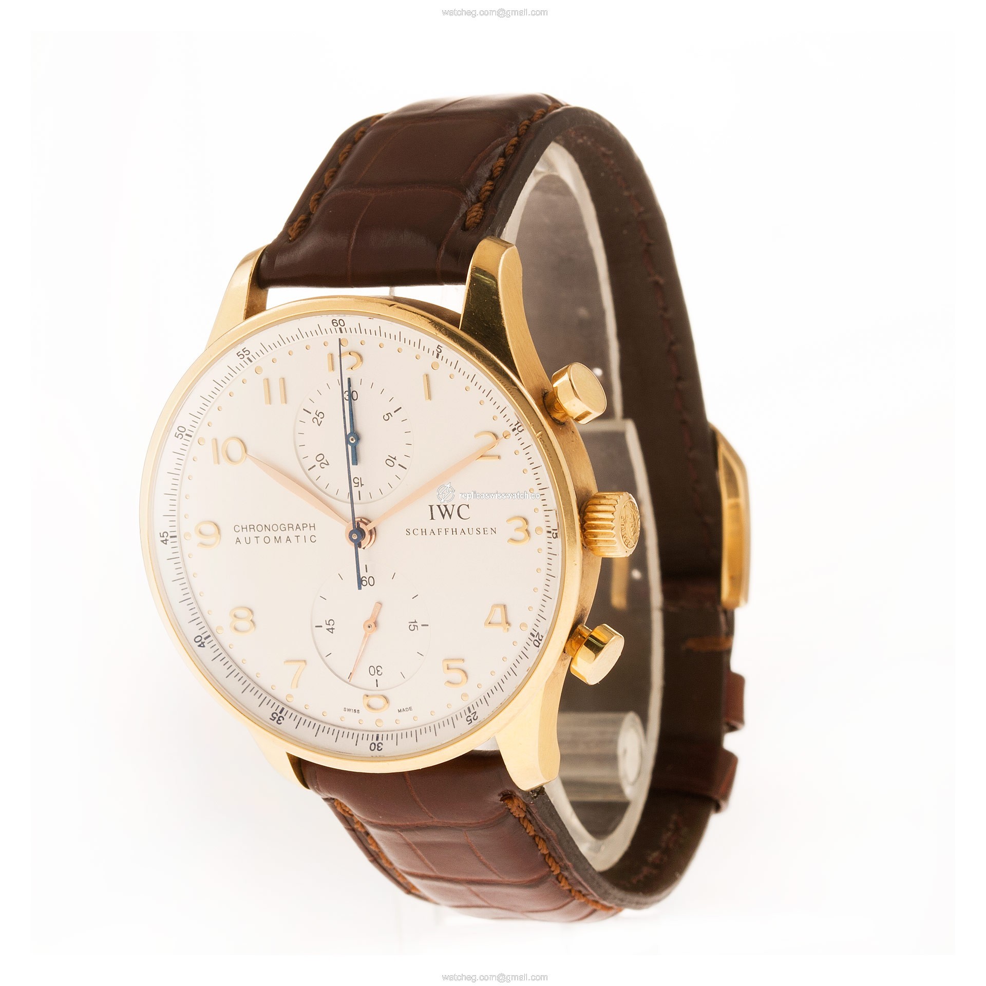 IWC IW371480 Portuguese Automatic Male 18k rose gold Replica