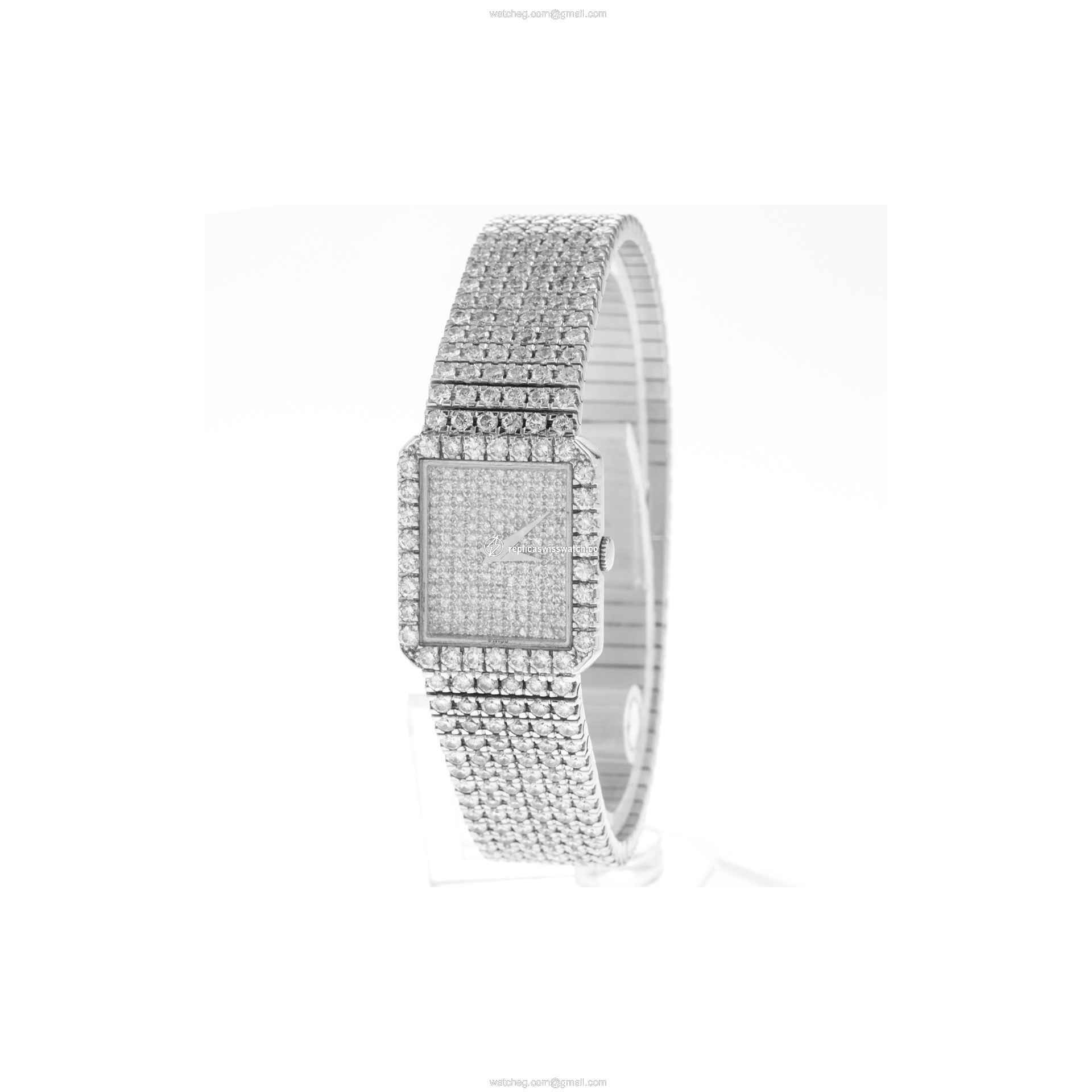 Piaget 8354 Classic Quartz Female 18k White Gold Replica