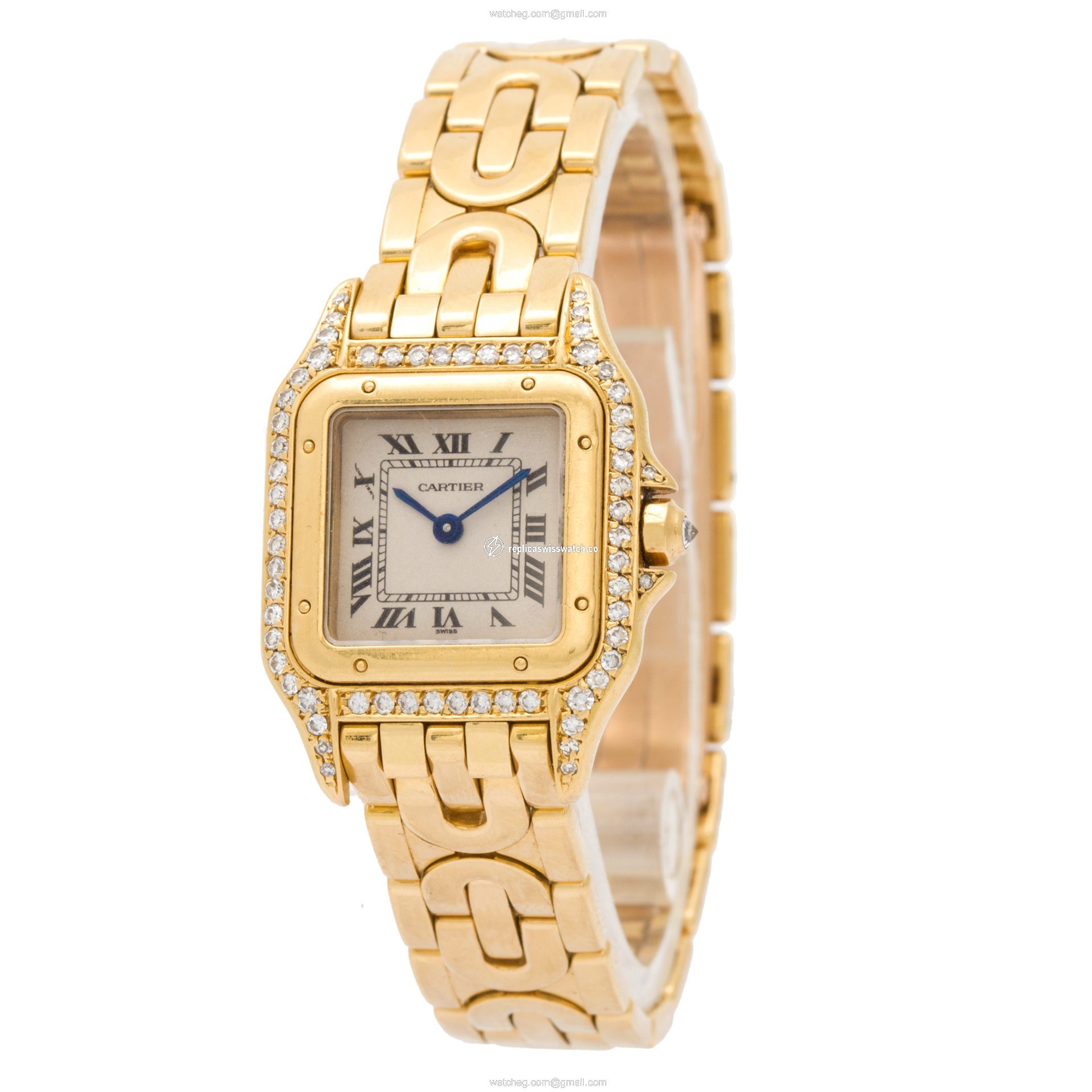Cartier 866911 Panthere Quartz Female 18k yellow gold Replica