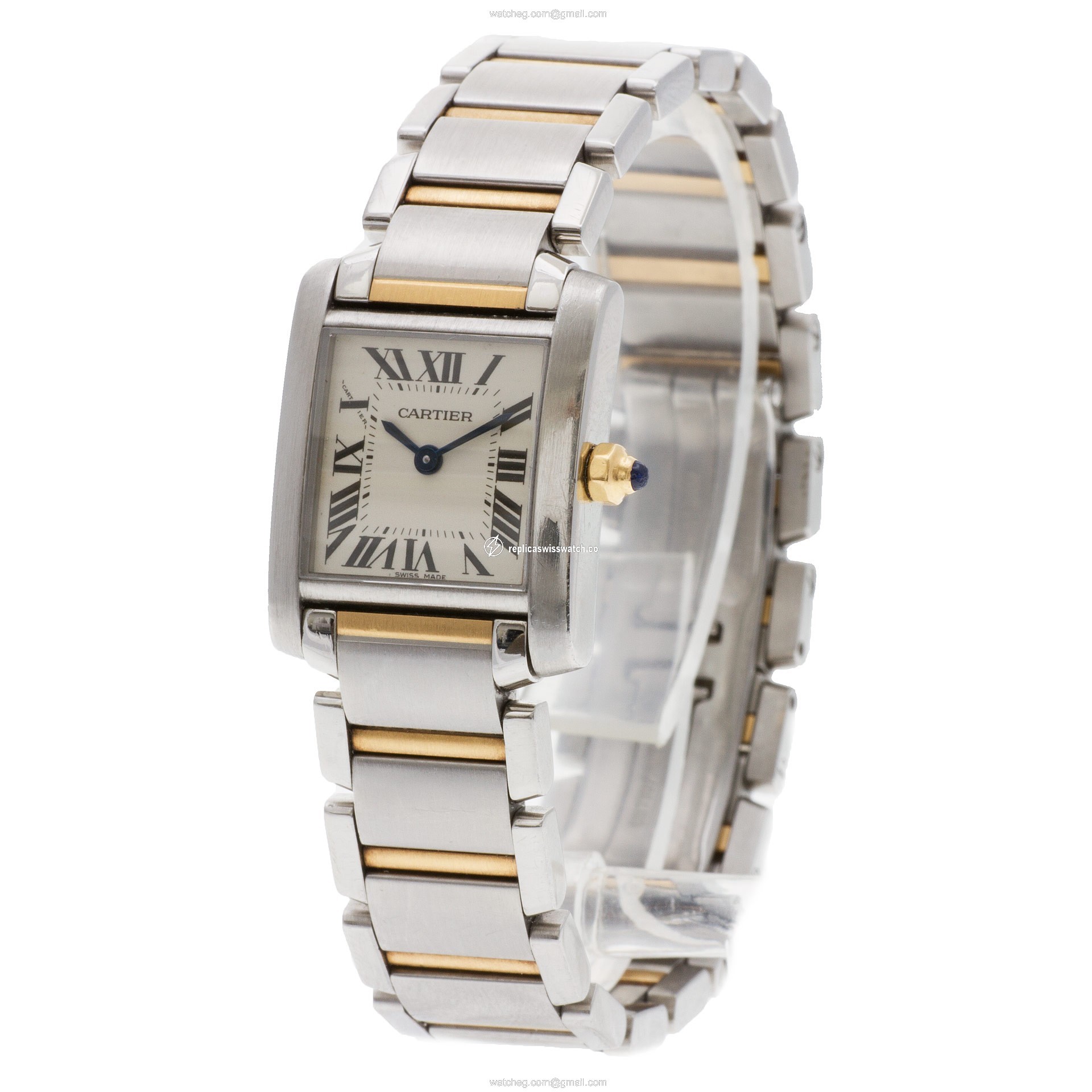 Cartier W51007Q4 Tank Francaise Quartz Female Stainless Steel Replica