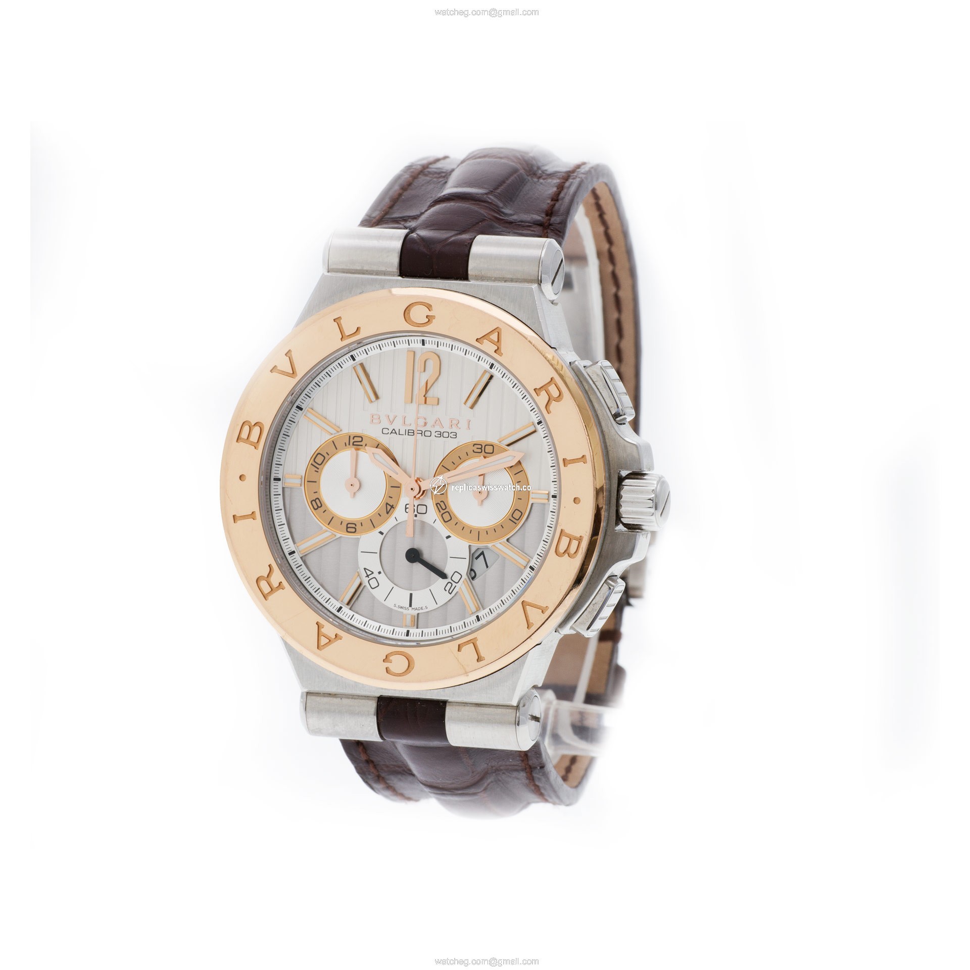 Bvlgari DGP42SGCH Diagono Automatic Male Stainless Steel Replica