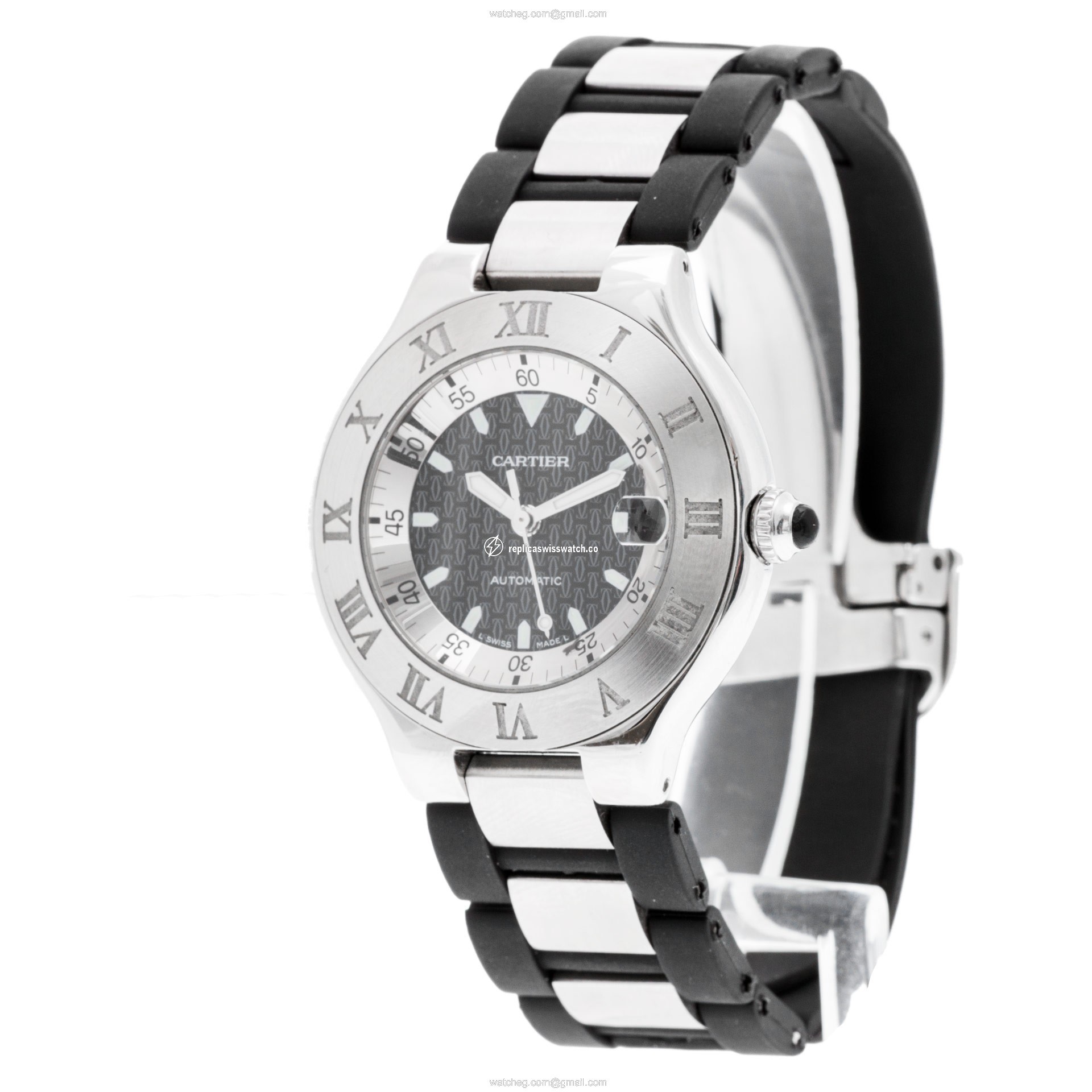 Cartier W10147U2 Autoscaph Automatic Unisex Stainless Steel Replica