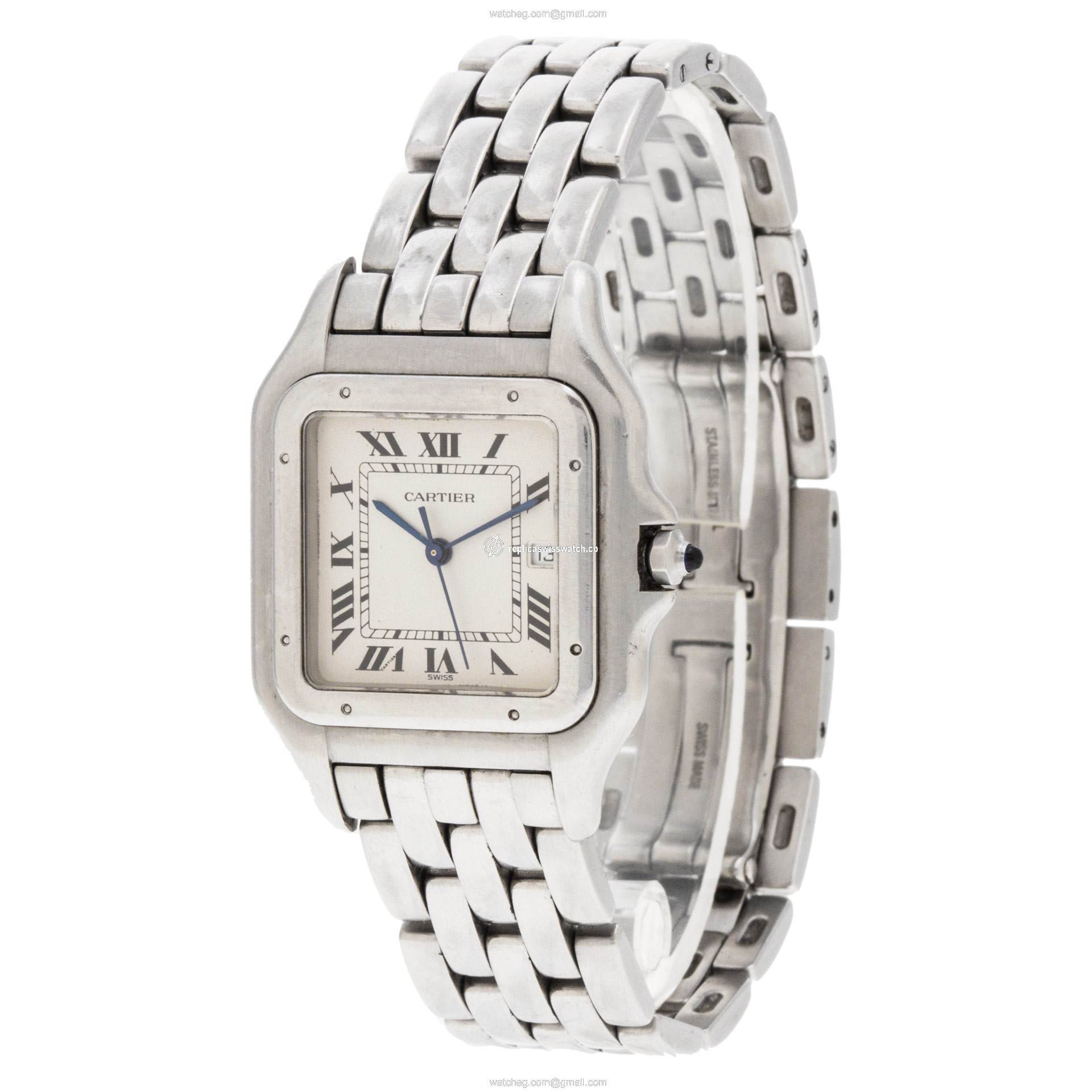 Cartier W25032P5 Panthere Quartz Male Stainless Steel Replica