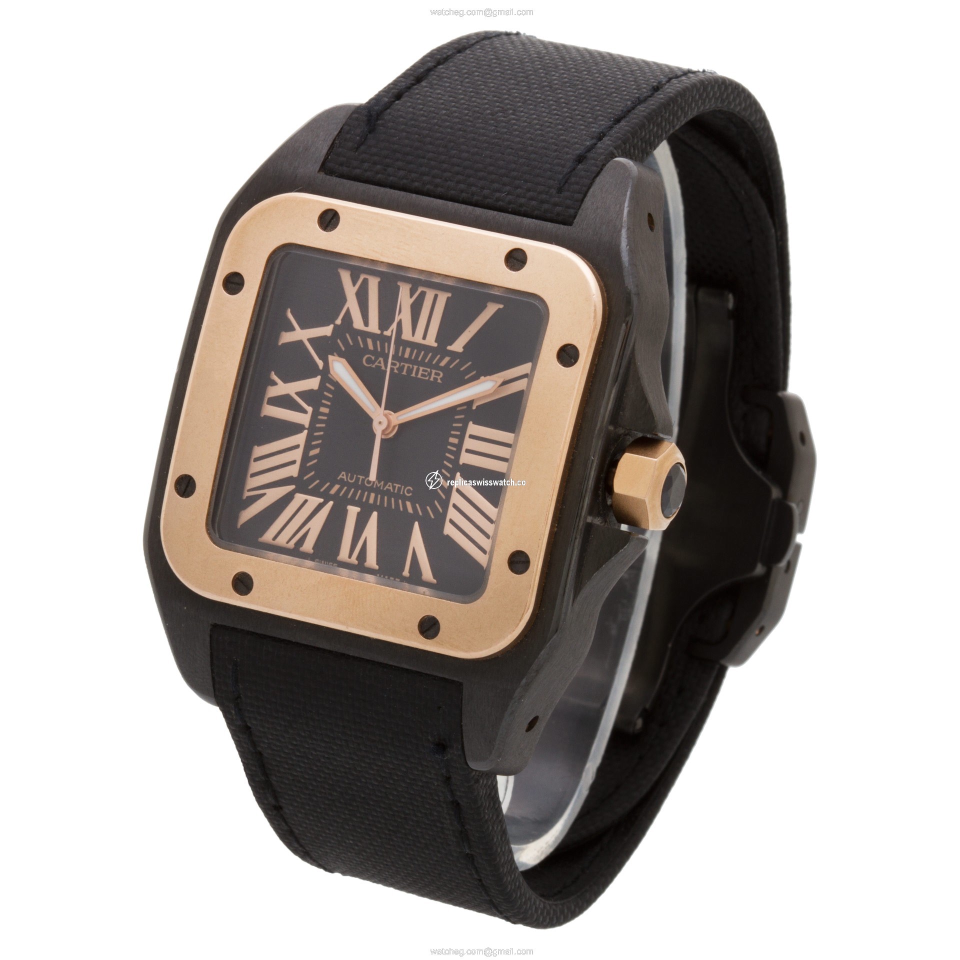 Cartier W2020009 Santos 100 Automatic Male Stainless Steel Replica