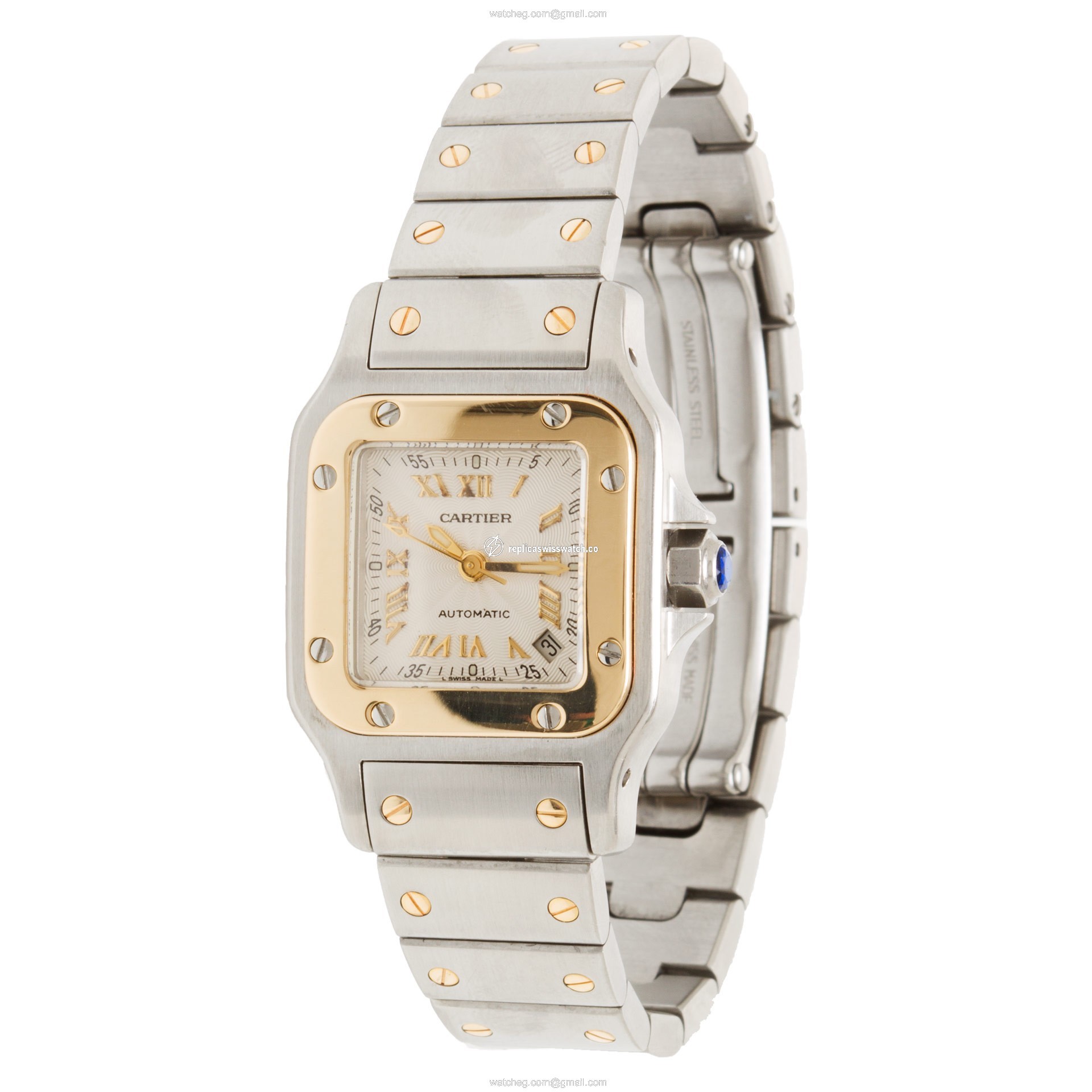 Cartier W20012C4 Santos Automatic Female Stainless Steel Replica