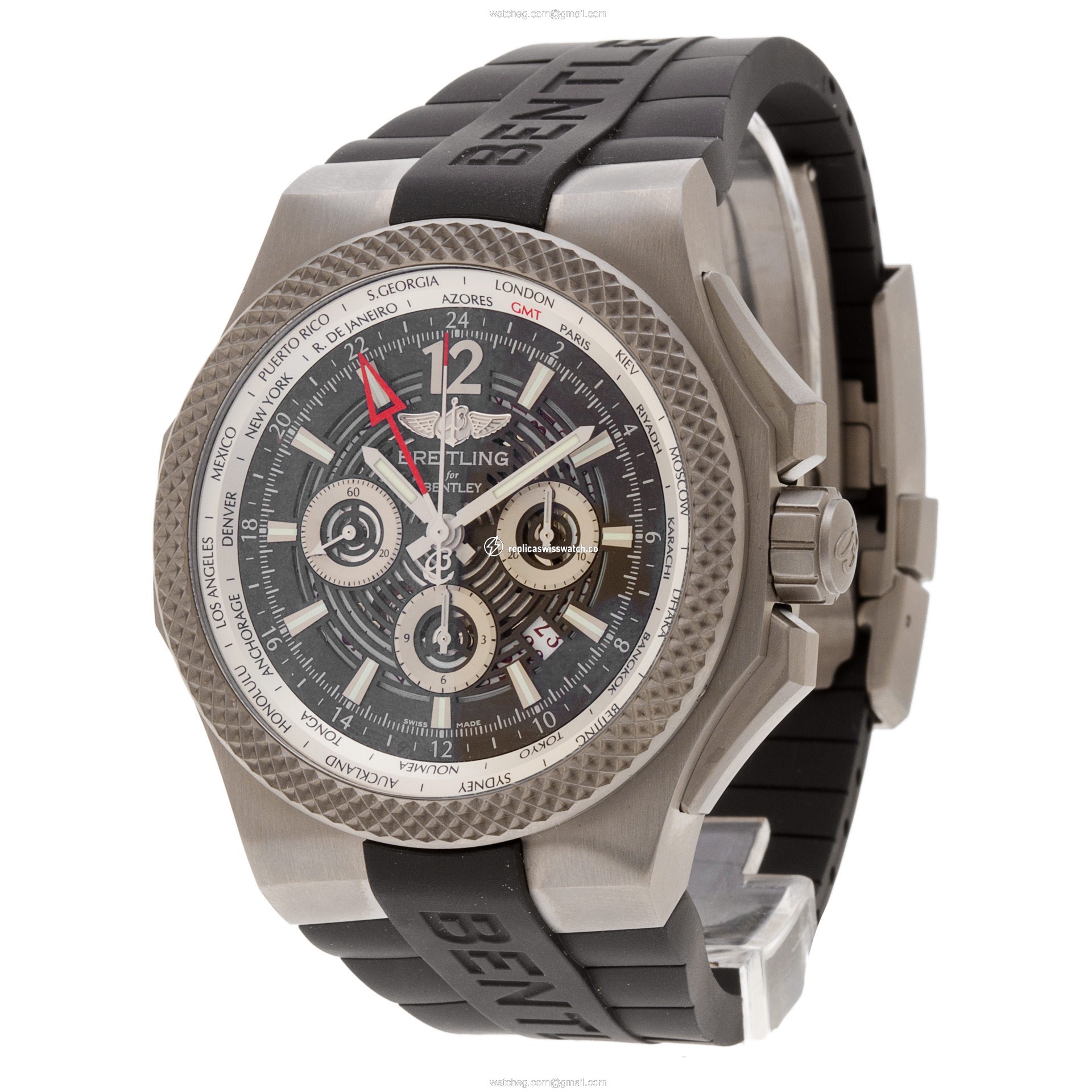 Breitling EB043210/BD23-222S Bentley GMT Automatic Male Titanium Replica