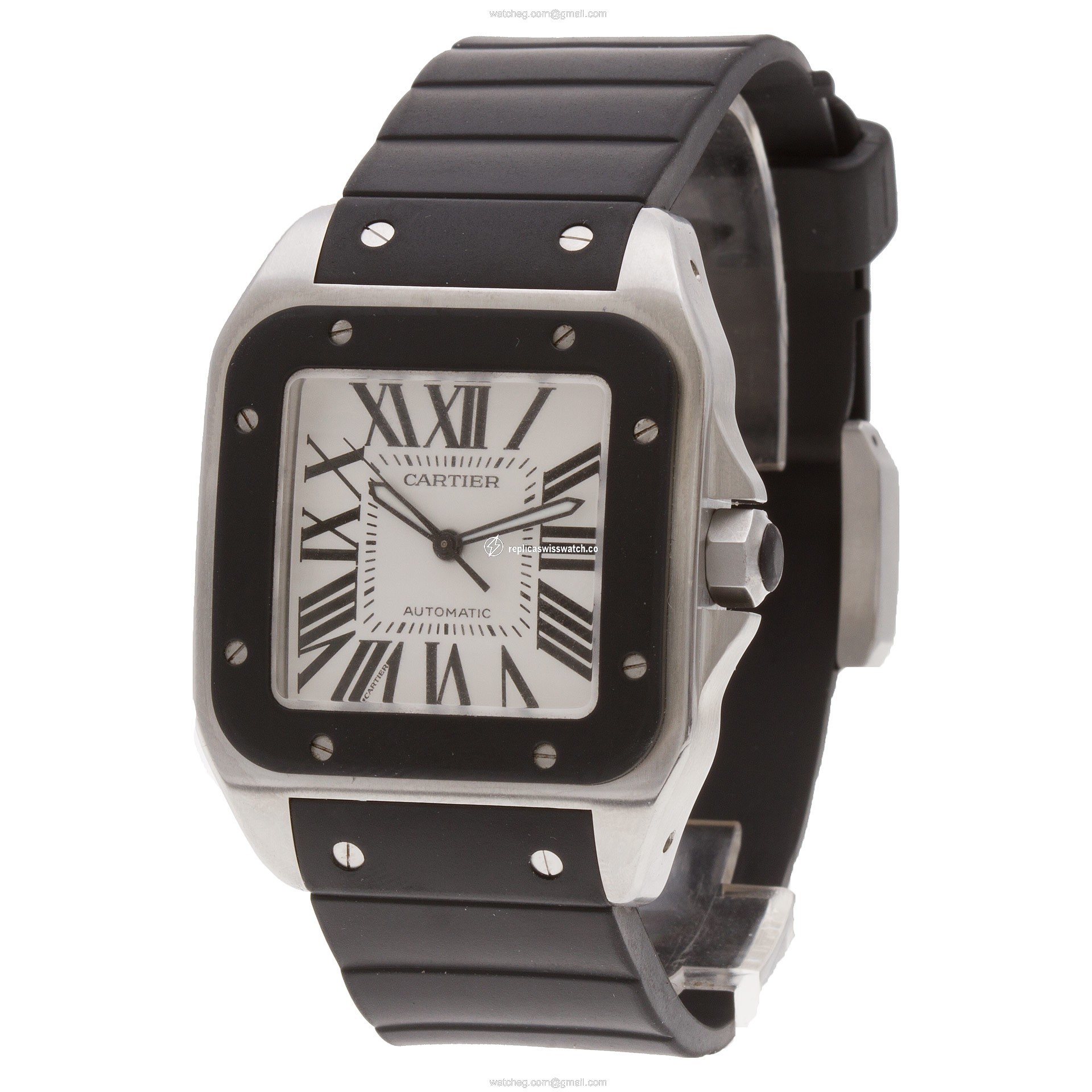 Cartier W20121U2 Santos 100 Automatic Male Stainless Steel Replica