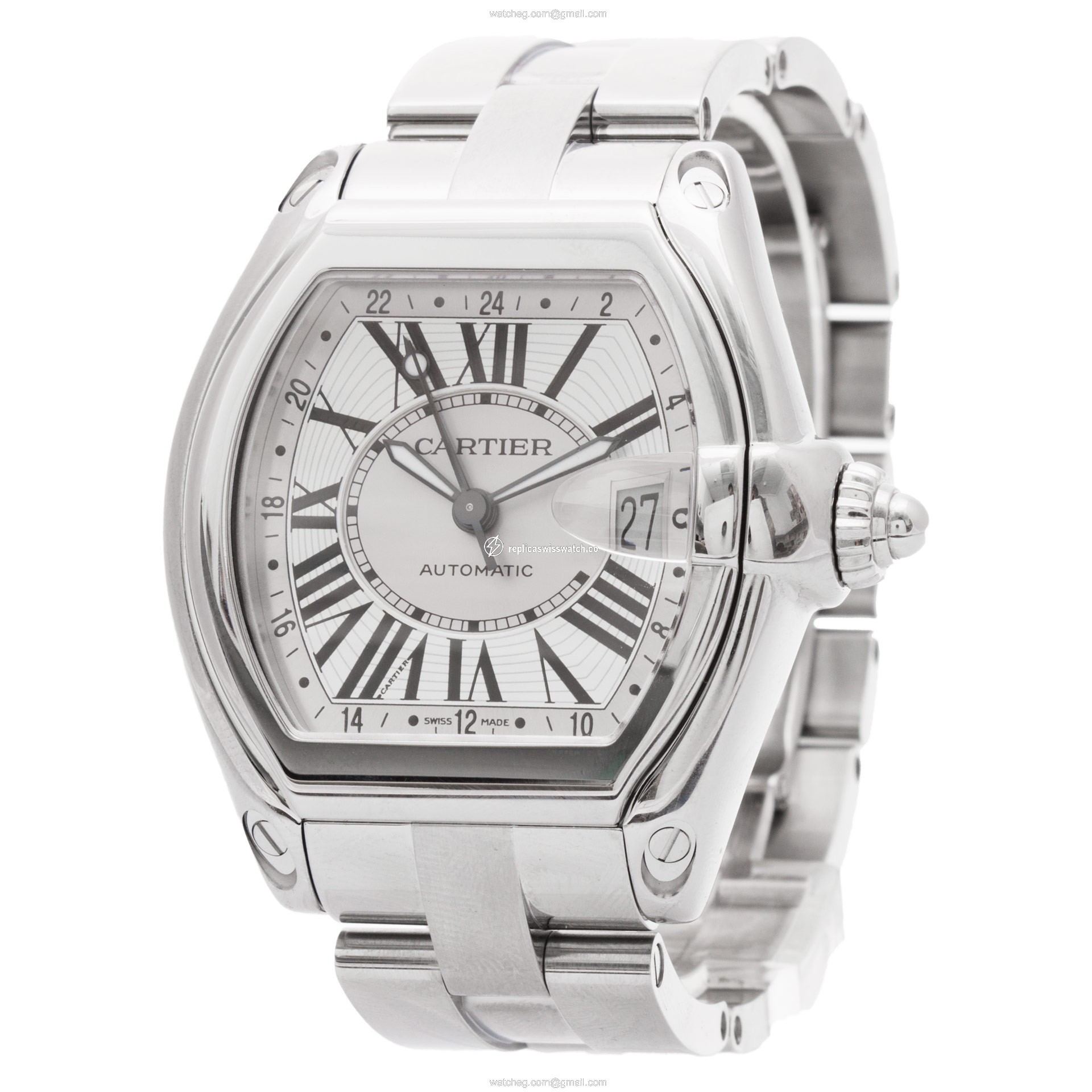 Cartier W62032X6 Roadster Automatic Male Stainless Steel Replica