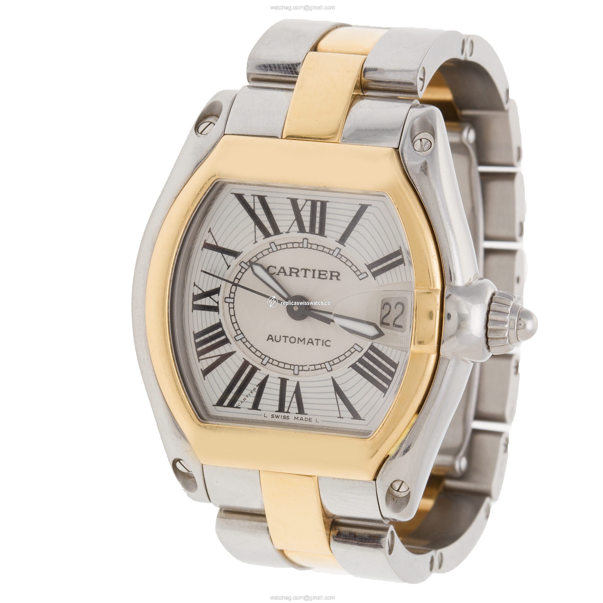 Cartier W62031Y4 Roadster Automatic Unisex Stainless Steel Replica