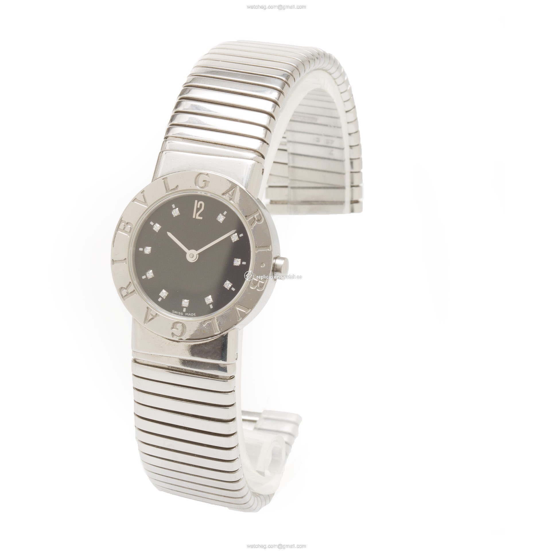 Bvlgari bb262ts Tubogas Quartz Female Stainless Steel Replica