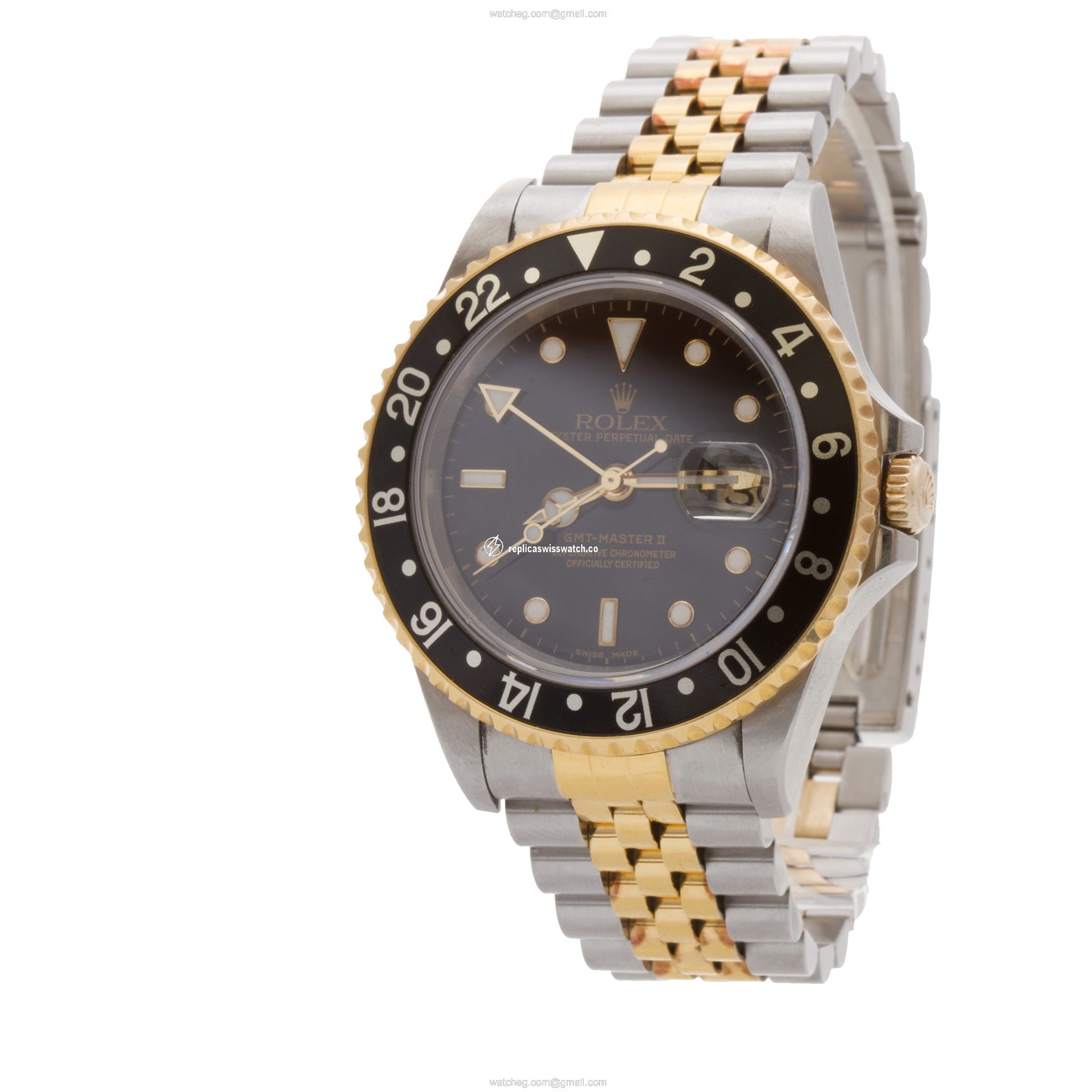 Rolex 16713 GMT-Master II Automatic Male Stainless Steel Watches Rolex 16713 GMT-Master II Automatic Male Stainless Steel Watches