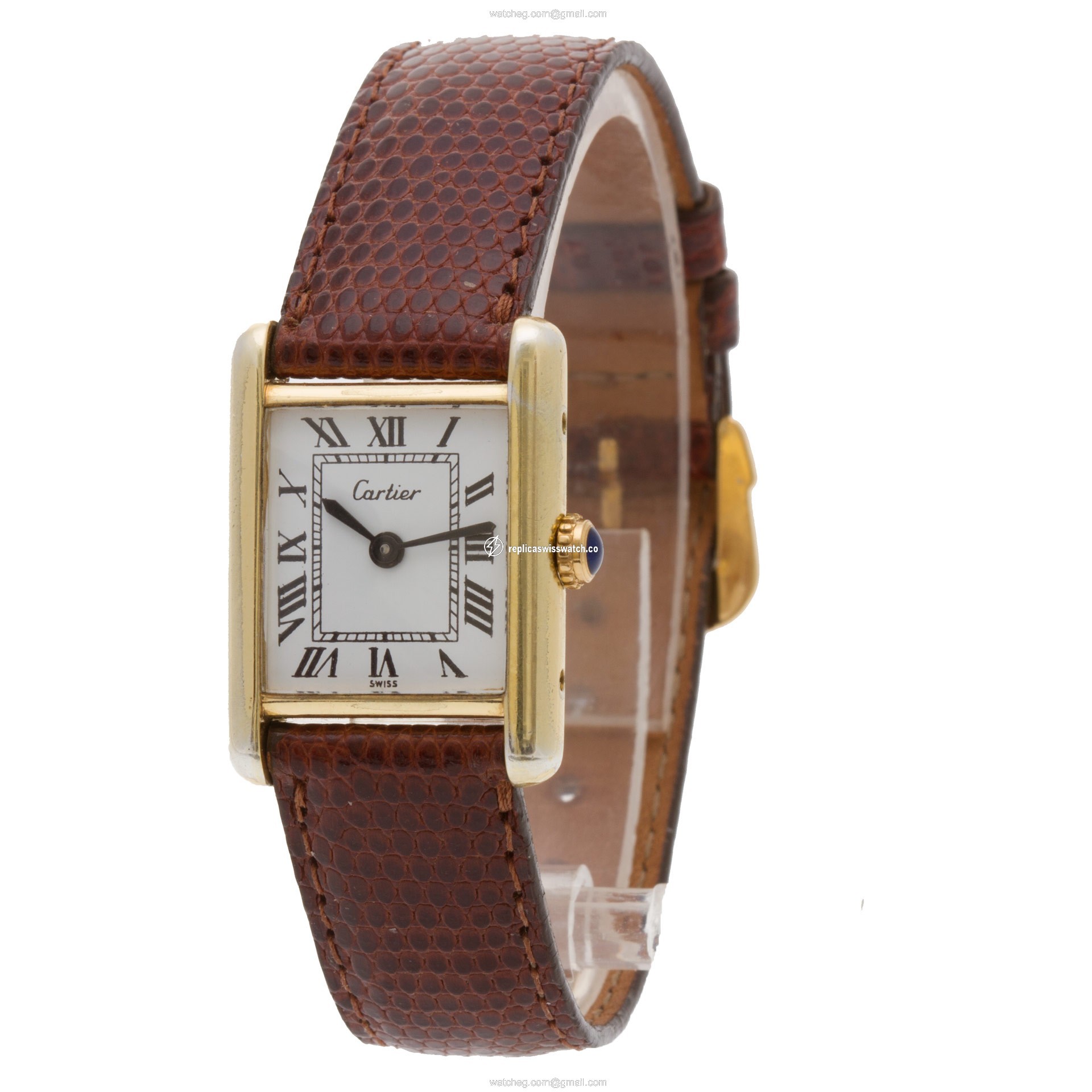 Cartier Cartier 1385 Tank Vermeil Manual Female Vermeil Replica
