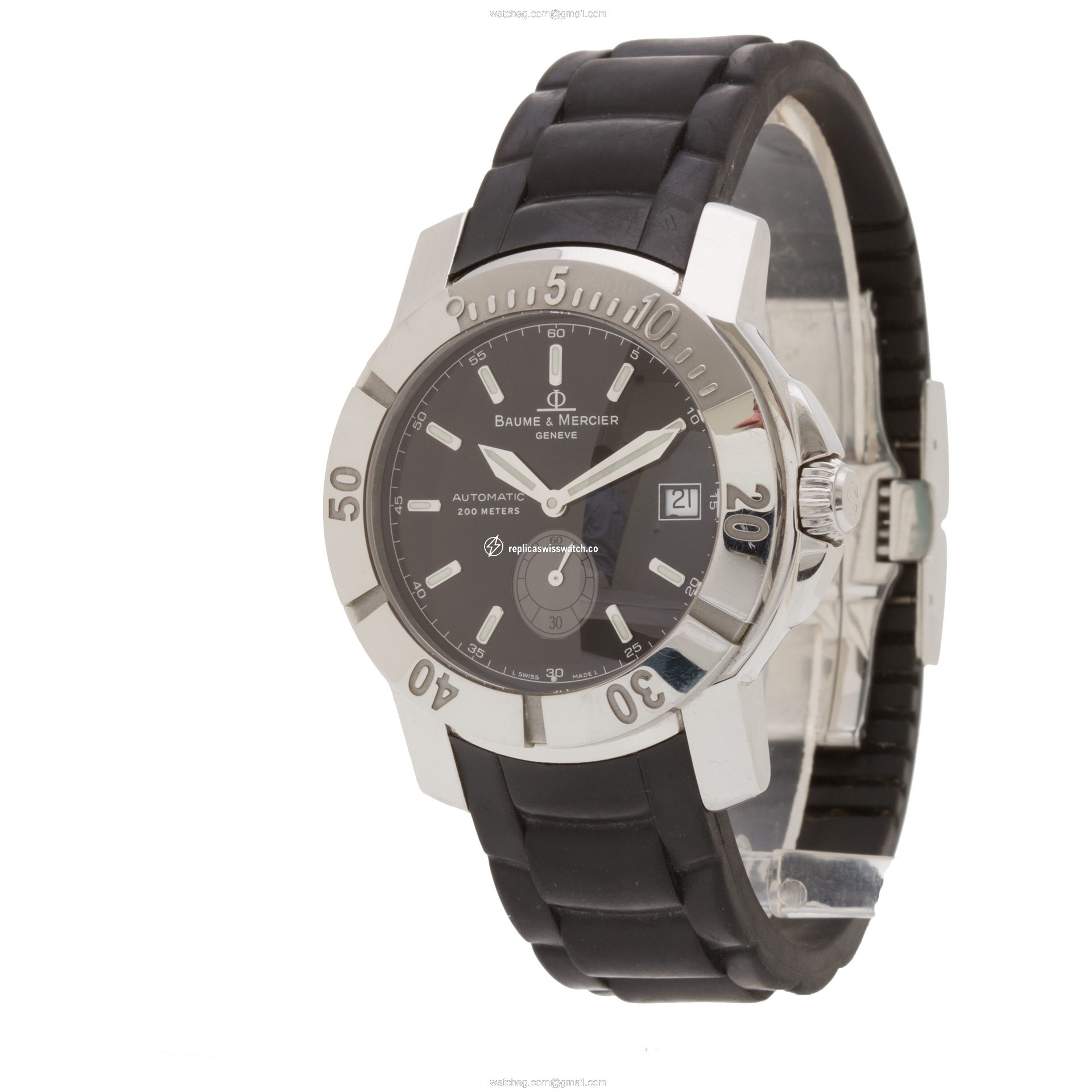 Baume & Mercier MOA08123 Capeland Automatic Male Stainless Steel Replica