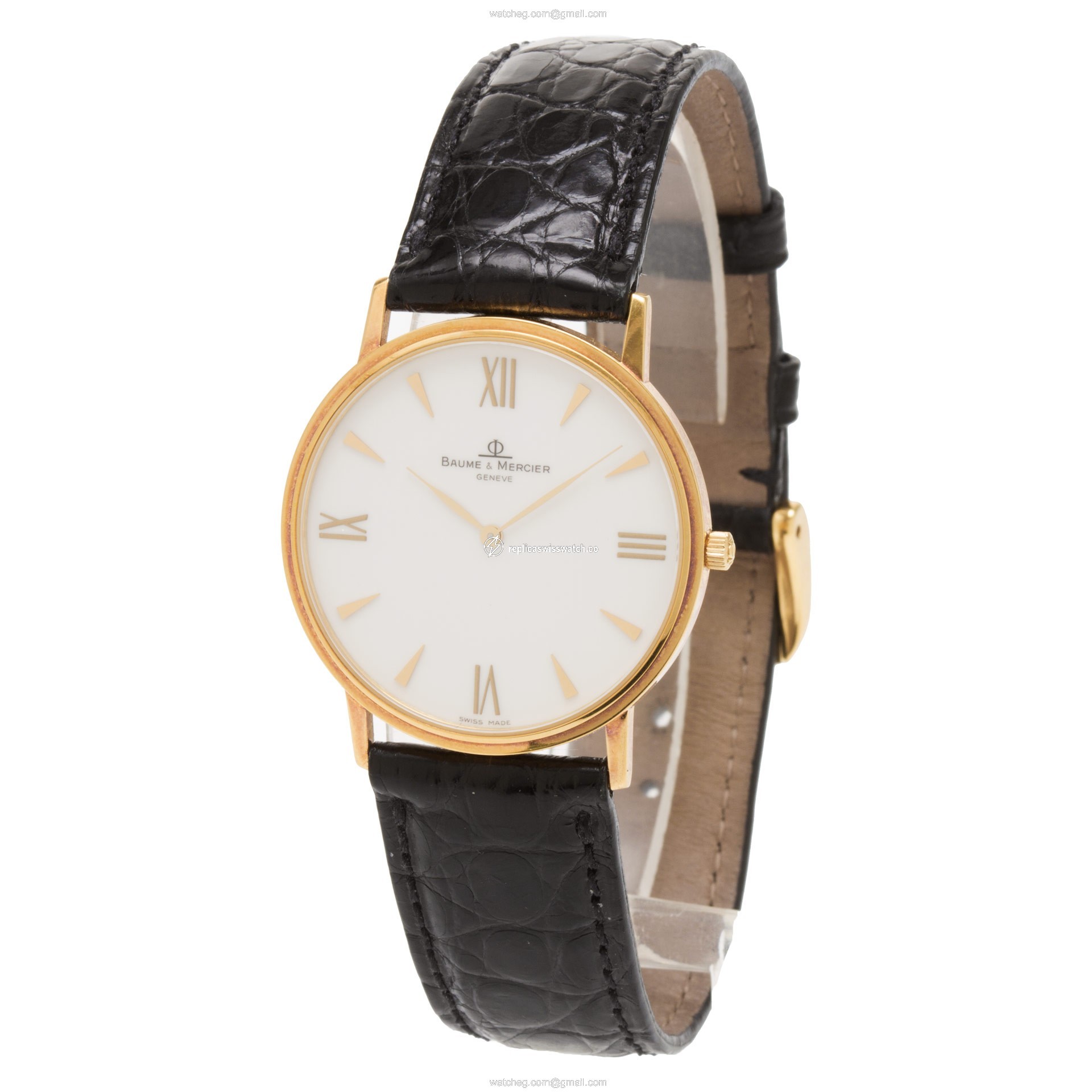 Baume & Mercier mv045088 Classic Quartz Unisex 18k yellow gold Replica
