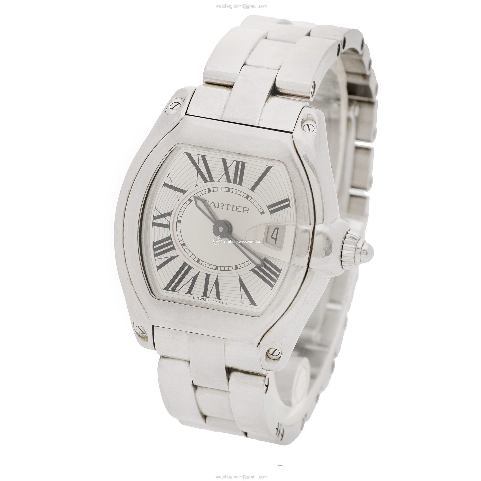 Cartier W62016V3 Roadster Quartz Female Stainless Steel Replica