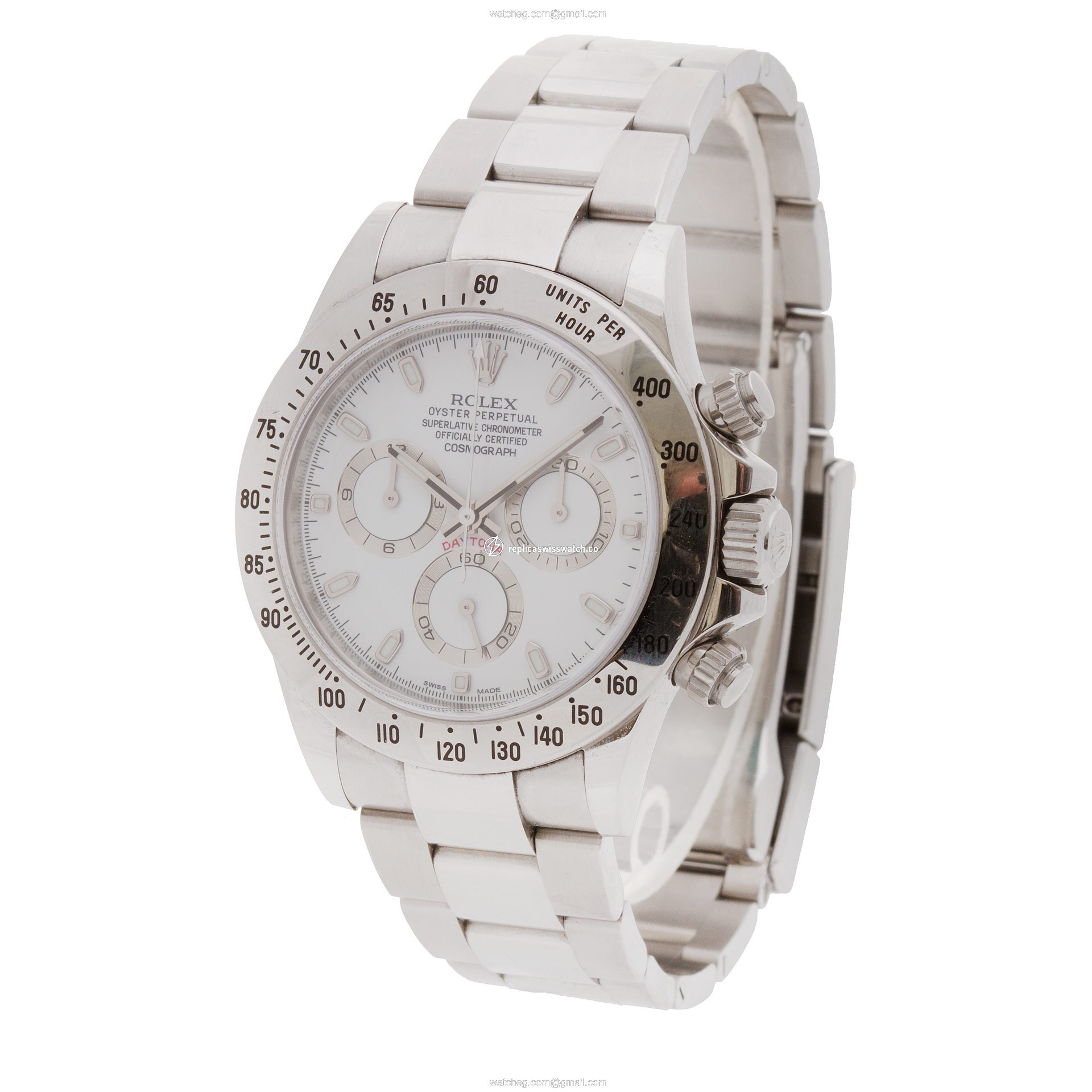 Rolex 116520 Daytona Automatic Unisex Stainless Steel Replica