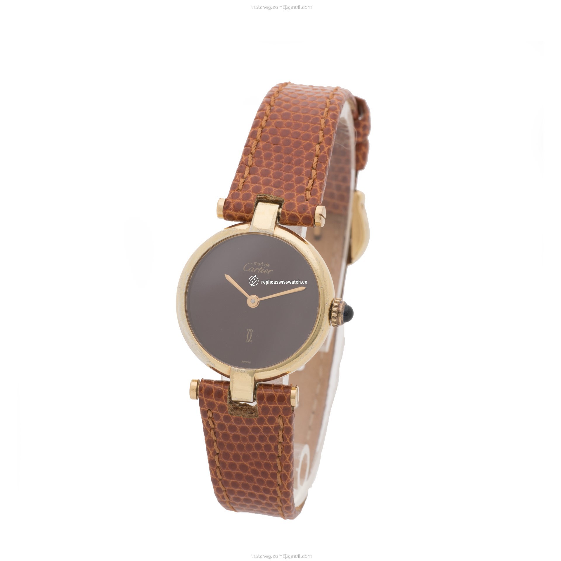 Cartier 074625 Vendome Quartz Female silver & gold Replica