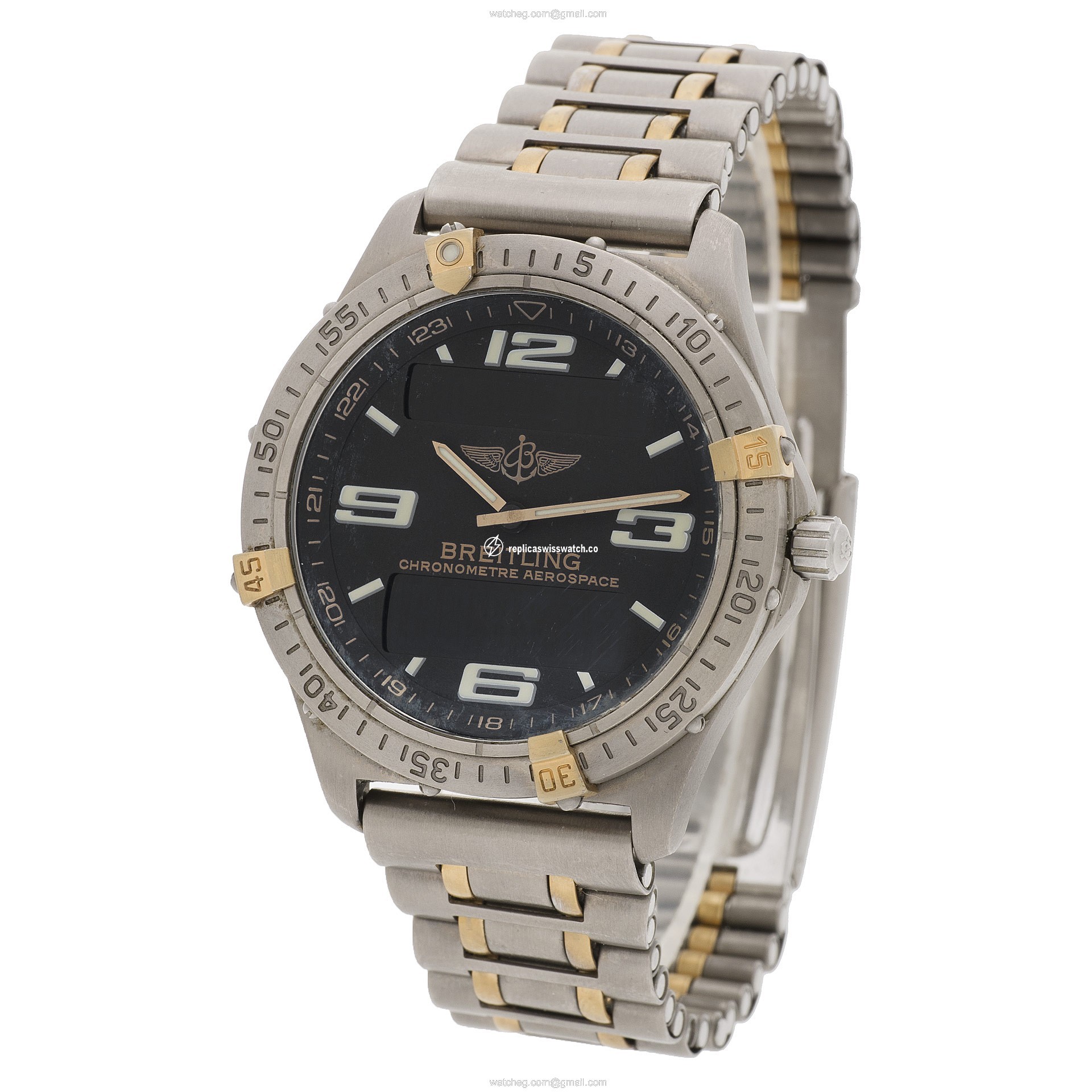 Breitling F75362 Aerospace Quartz Male Titanium Replica