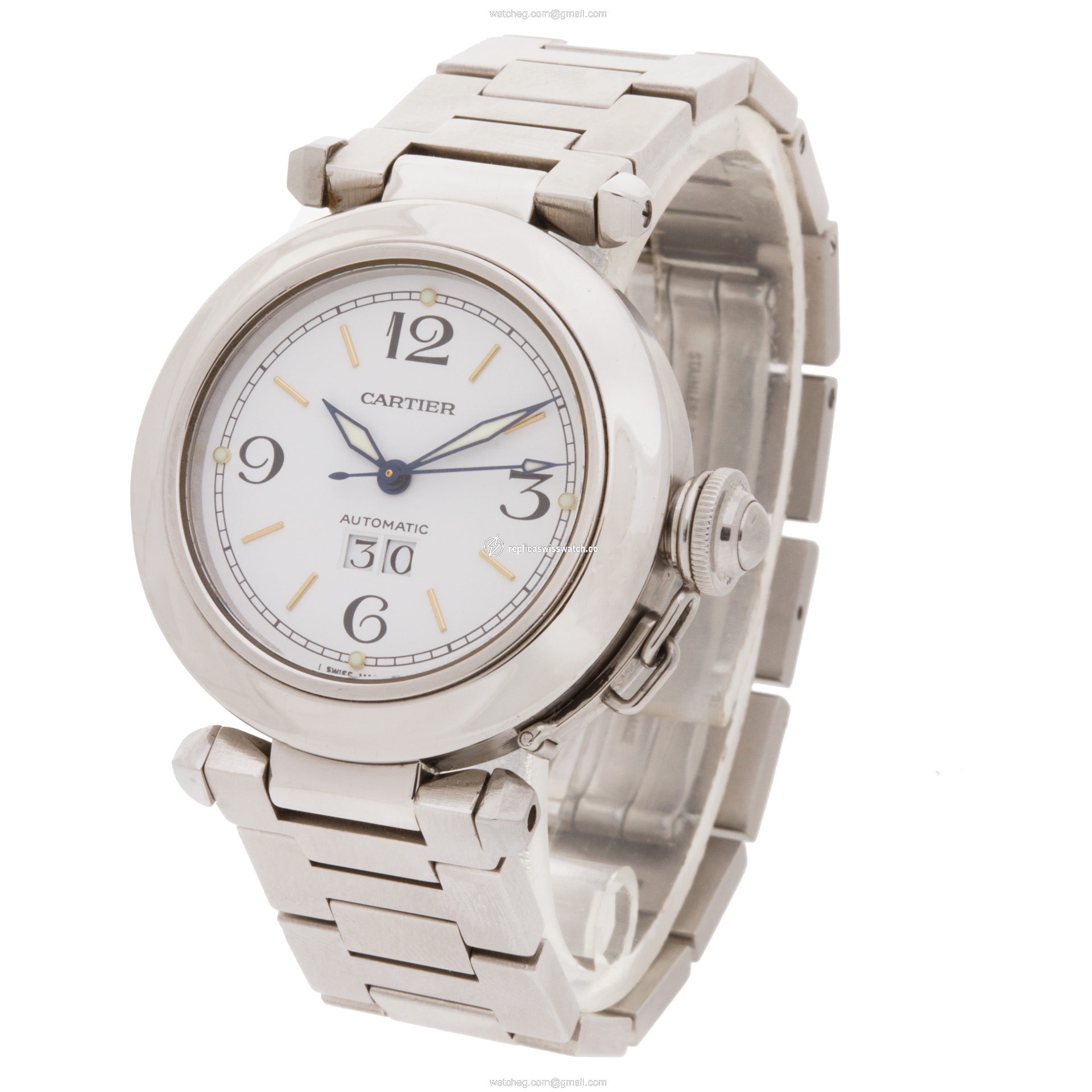 Cartier W31044m7 Pasha Automatic Female Stainless Steel Replica