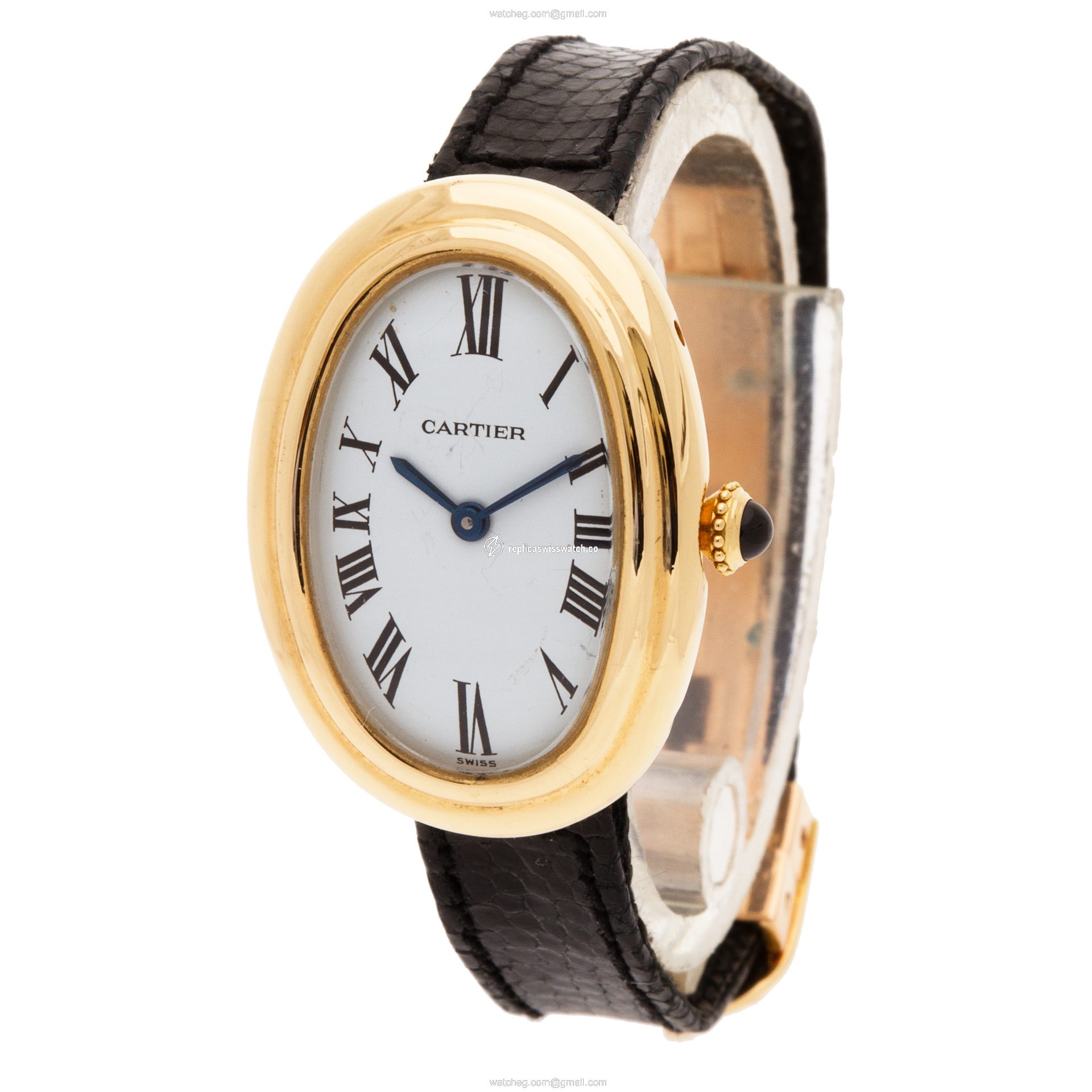 Cartier 60012 Baignoire Manual Female 18k yellow gold Replica