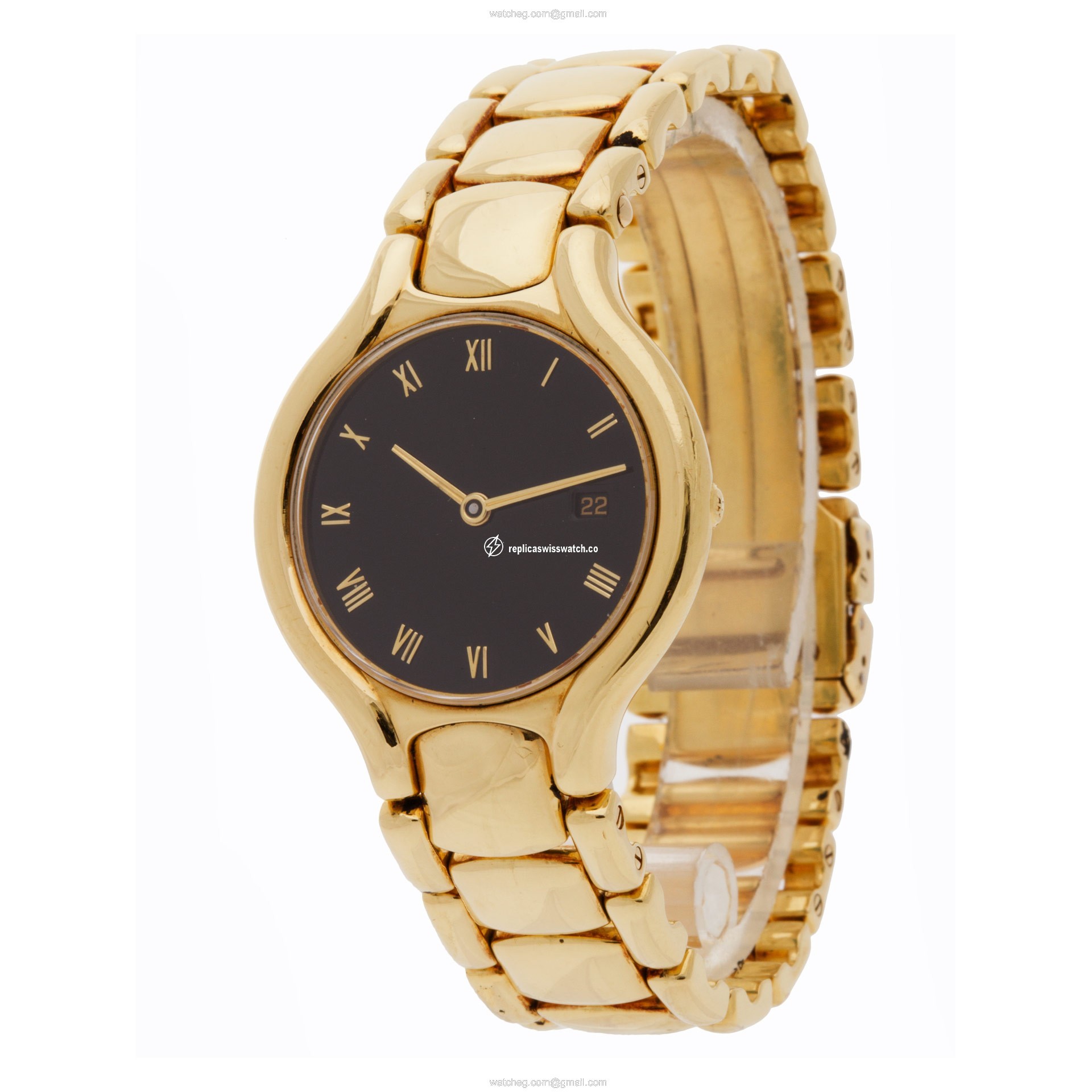 Ebel 884960 Beluga Quartz Unisex 18k yellow gold Replica