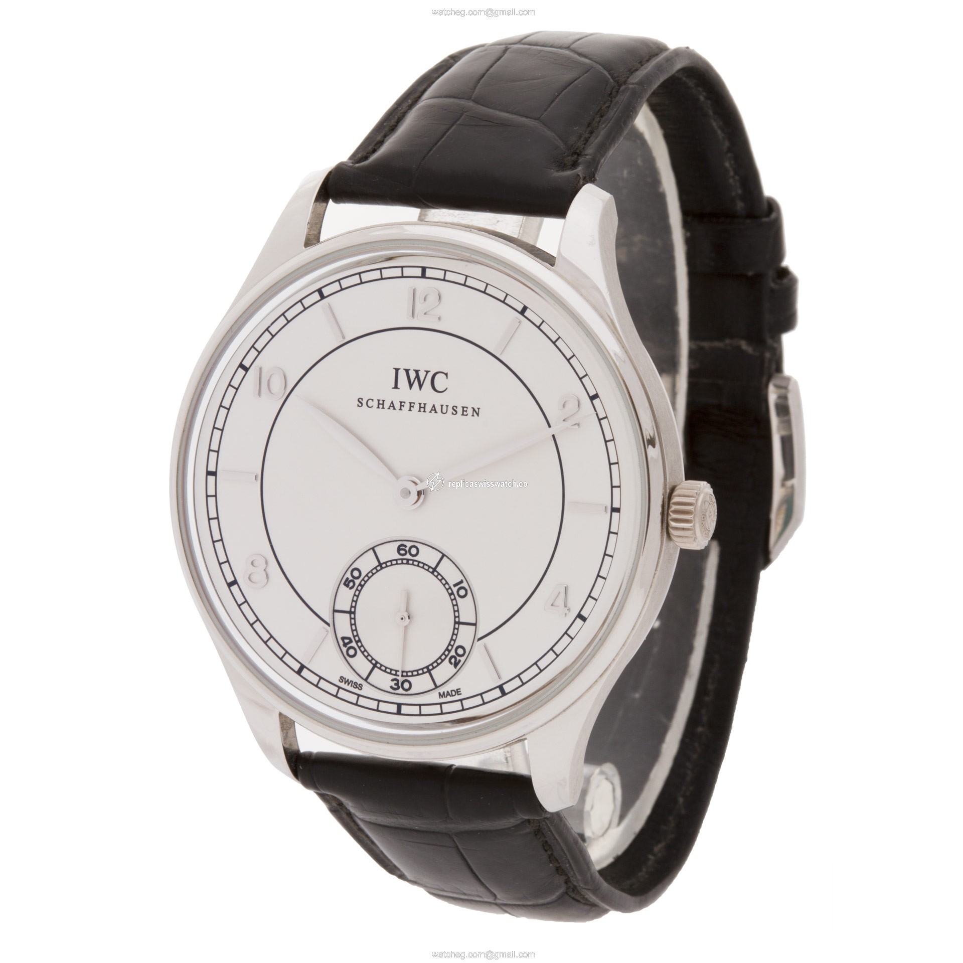 IWC IW544505 Portuguese Manual Male Platinum Replica