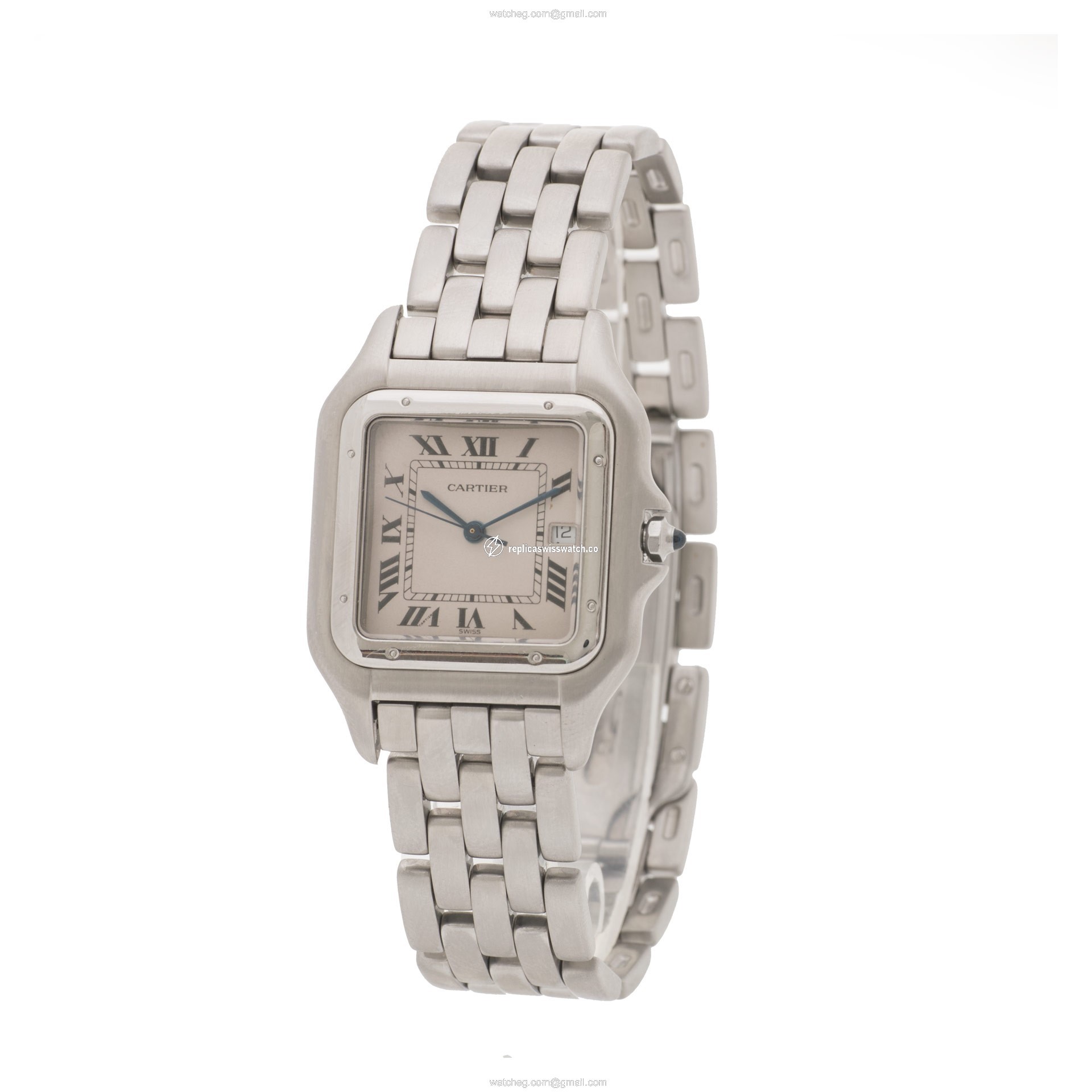 Cartier W25032P5 Panthere Quartz Unisex Stainless Steel Replica
