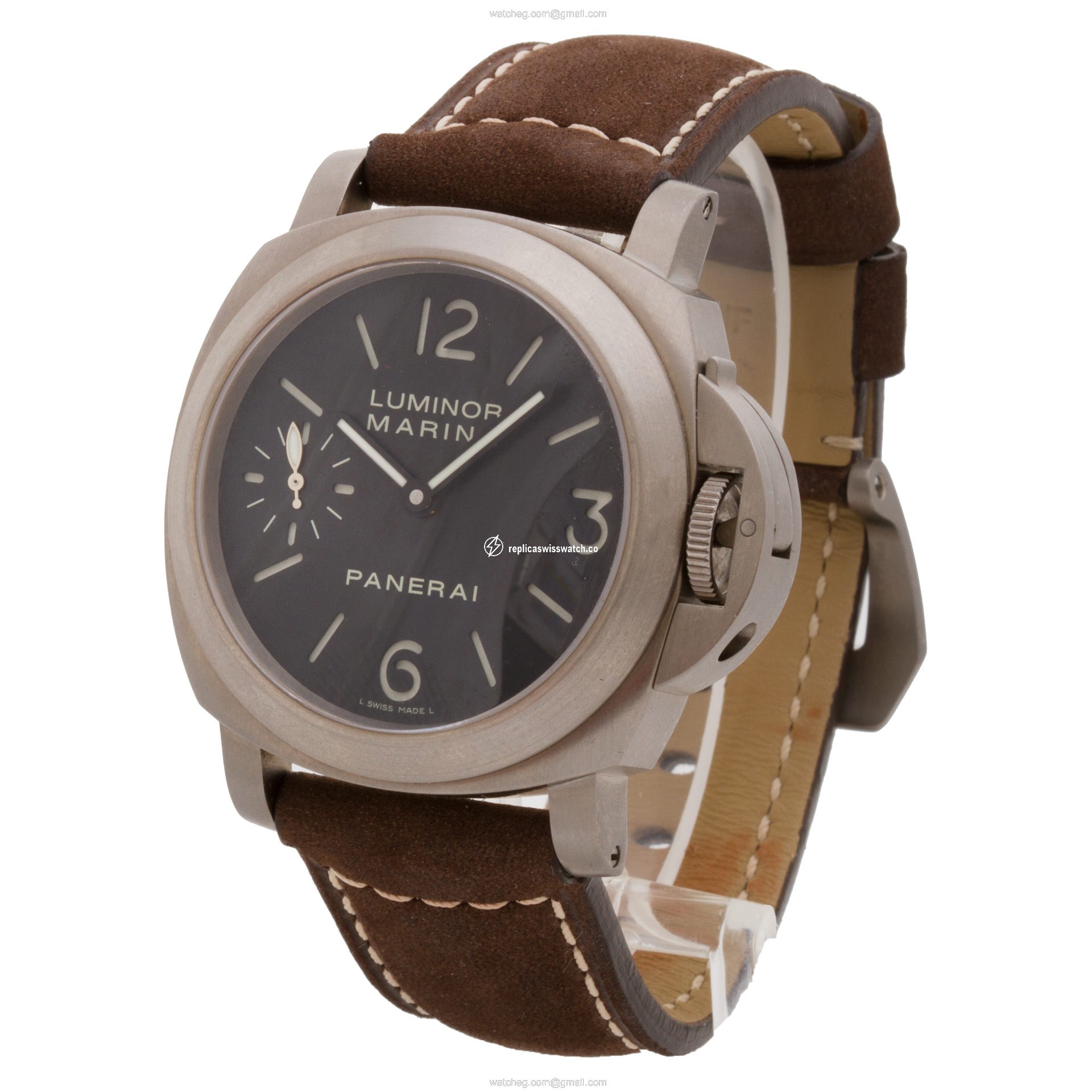 Panerai PAM00177 Luminor Marina Manual Male Titanium Replica