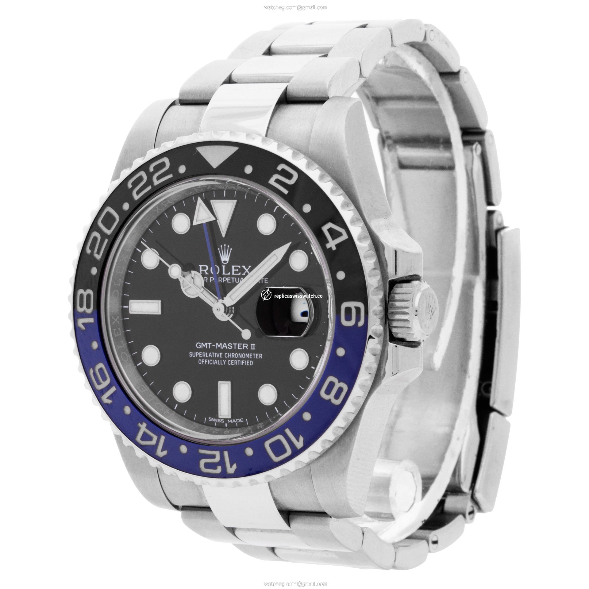 Rolex 116710BLNR GMT-Master II Automatic Male Stainless Steel Replica