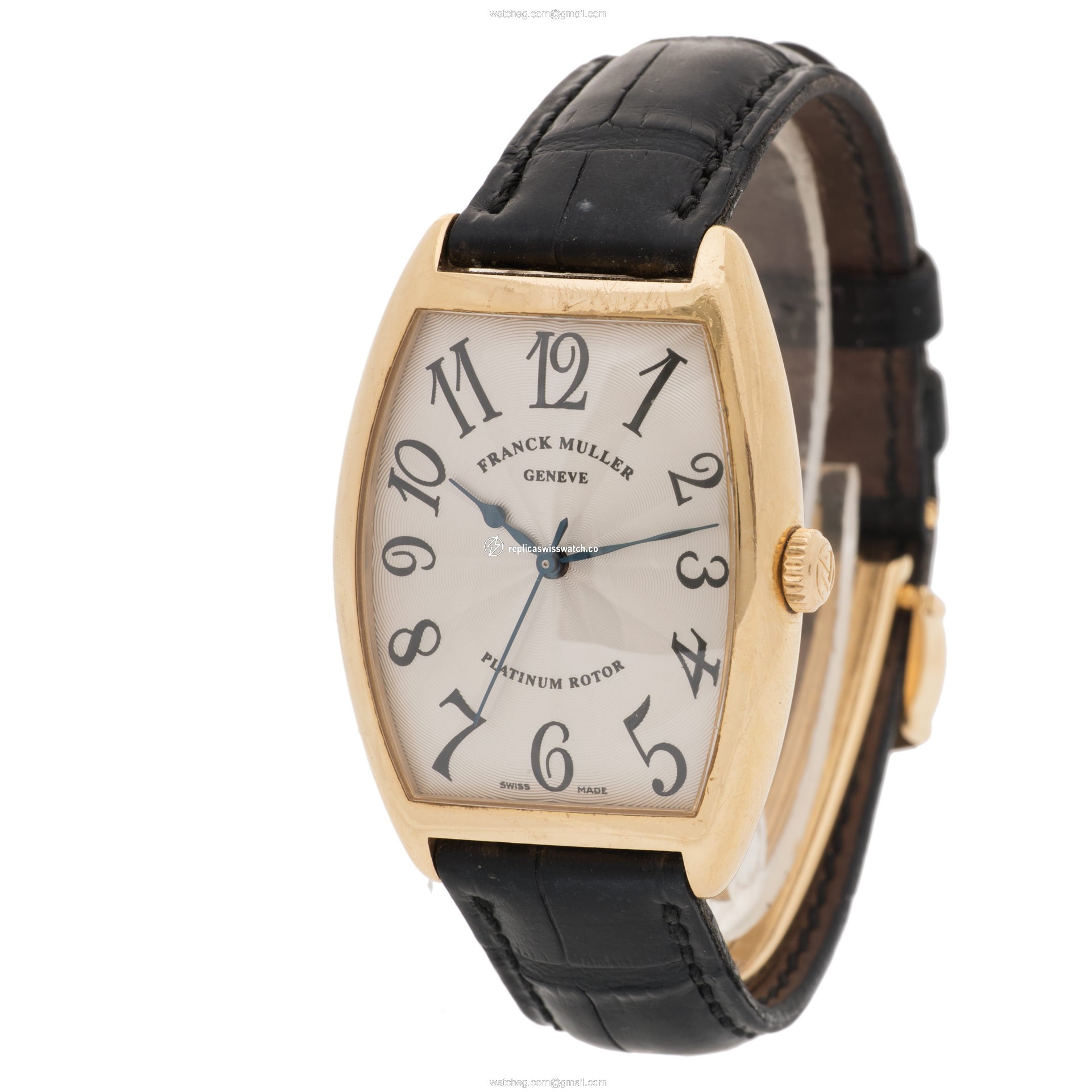 Franck Muller 2852 SC Curvex Automatic Male 18k yellow gold Replica