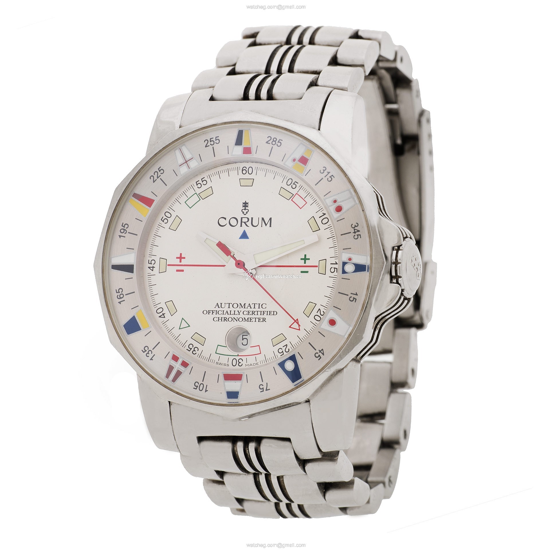 Corum 982.630.20 Admirals Cup Automatic Male Stainless Steel Replica