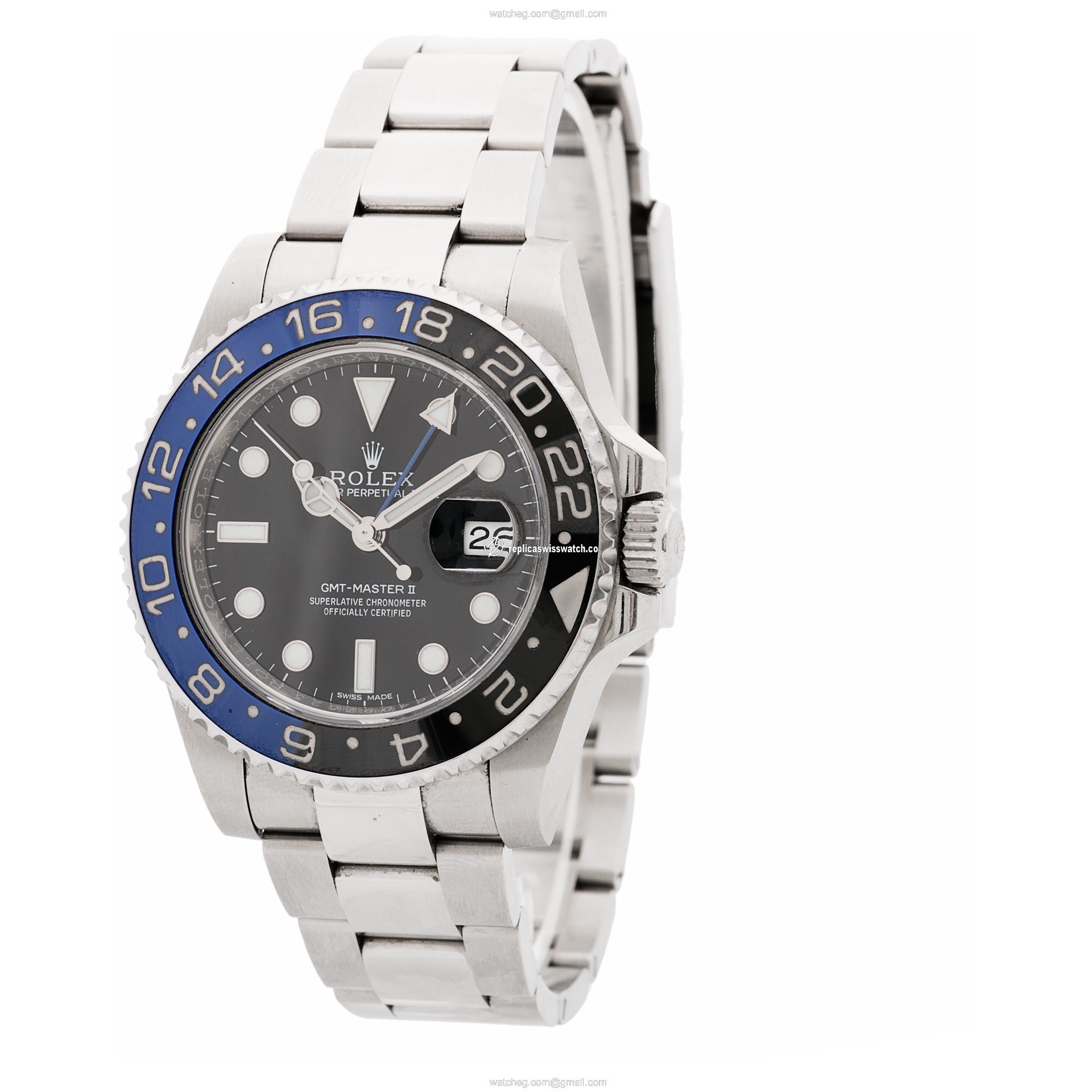 Rolex 116710BLNR GMT-Master II Automatic Male Stainless Steel Replica