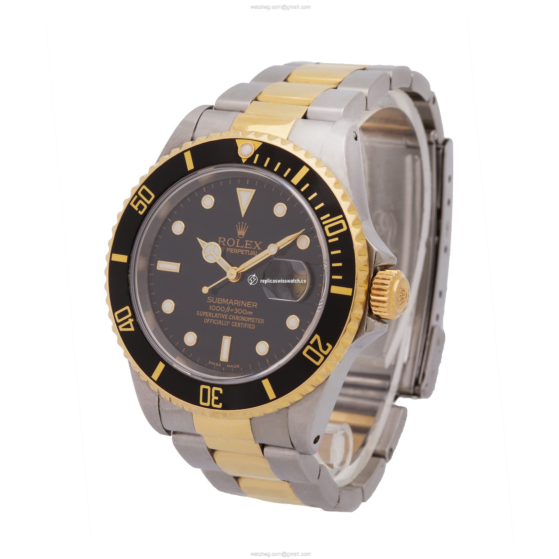 Rolex 16613 Submariner Automatic Male 18k gold & Stainless Steel Watches Rolex 16613 Submariner Automatic Male 18k gold & Stainless Steel Watches