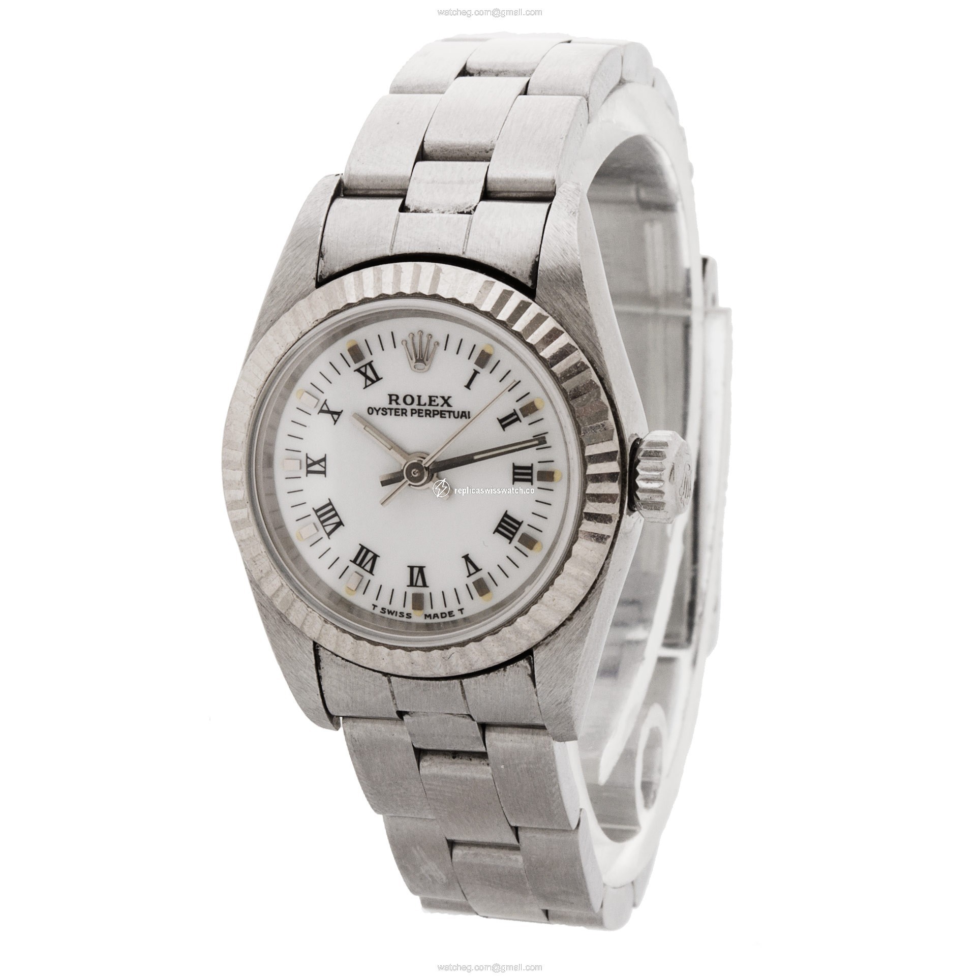 Rolex 67194 Oyster Perpetual Automatic Female Stainless Steel Replica