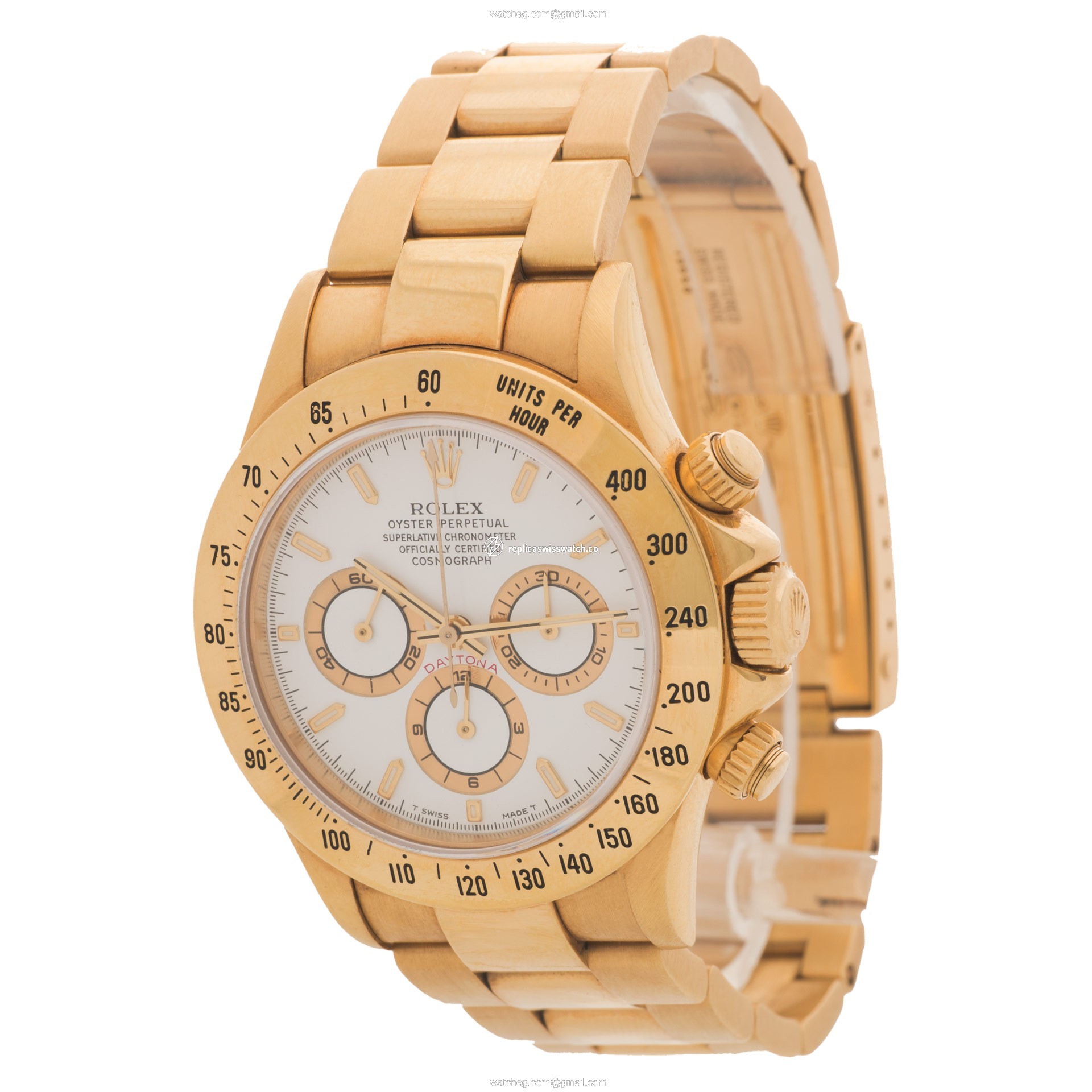 Rolex 16528 Daytona Automatic Male 18k yellow gold Replica