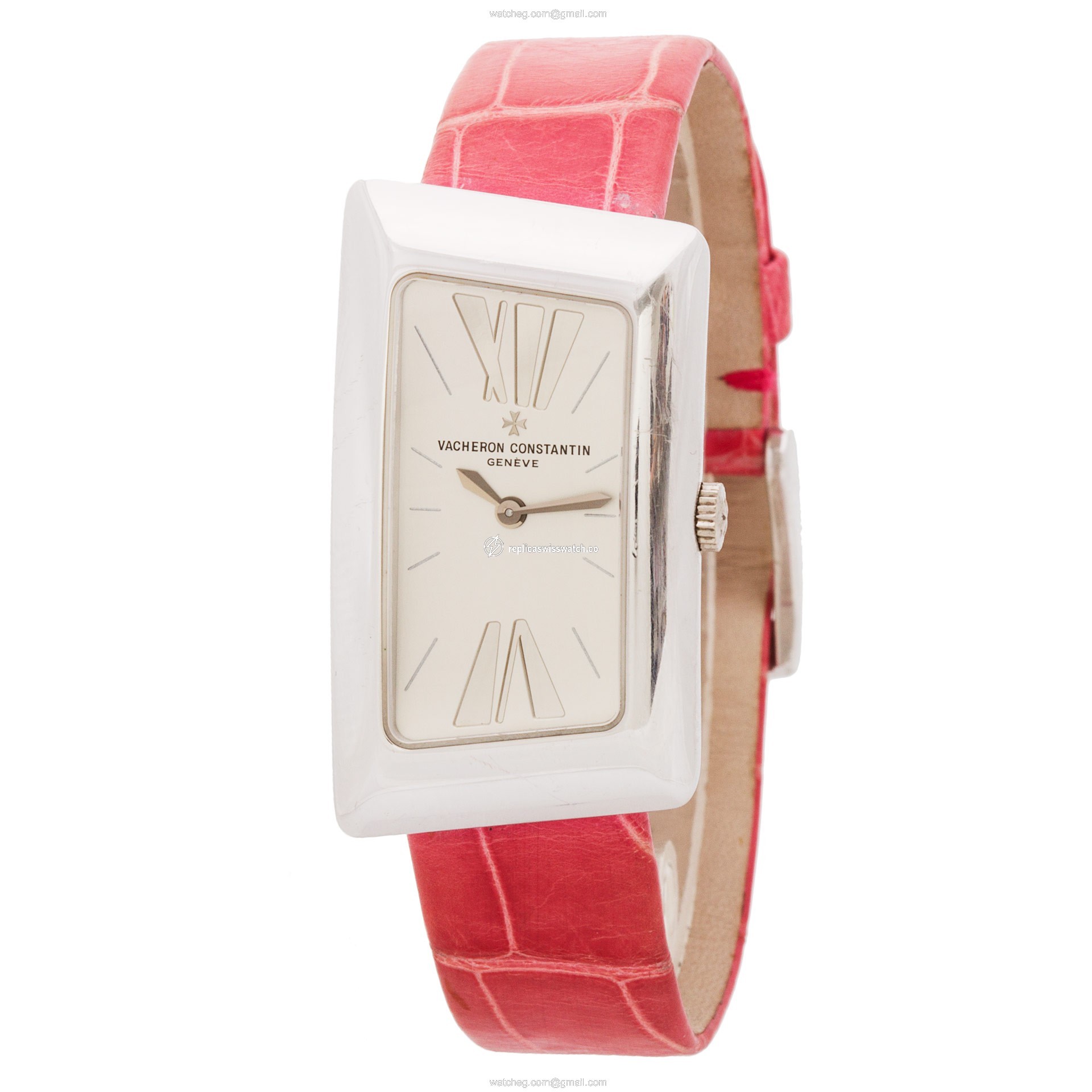 Vacheron Constantin 1227072 Classic Quartz Female 18k White Gold Replica