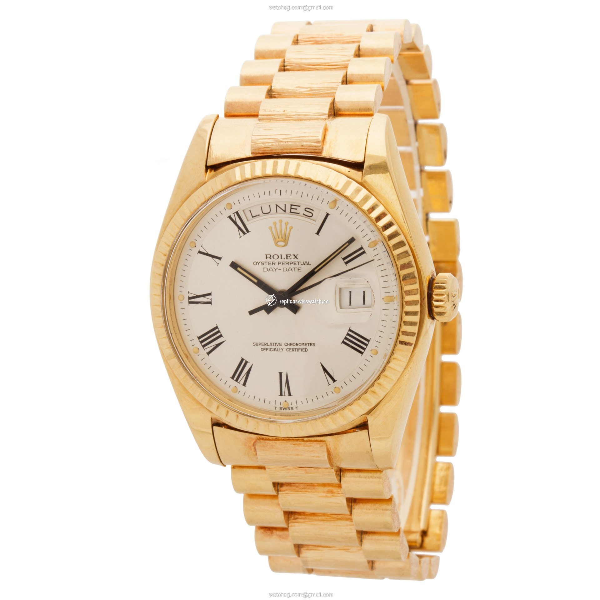 Rolex 1803 Day-Date Automatic Unisex 18k yellow gold Replica