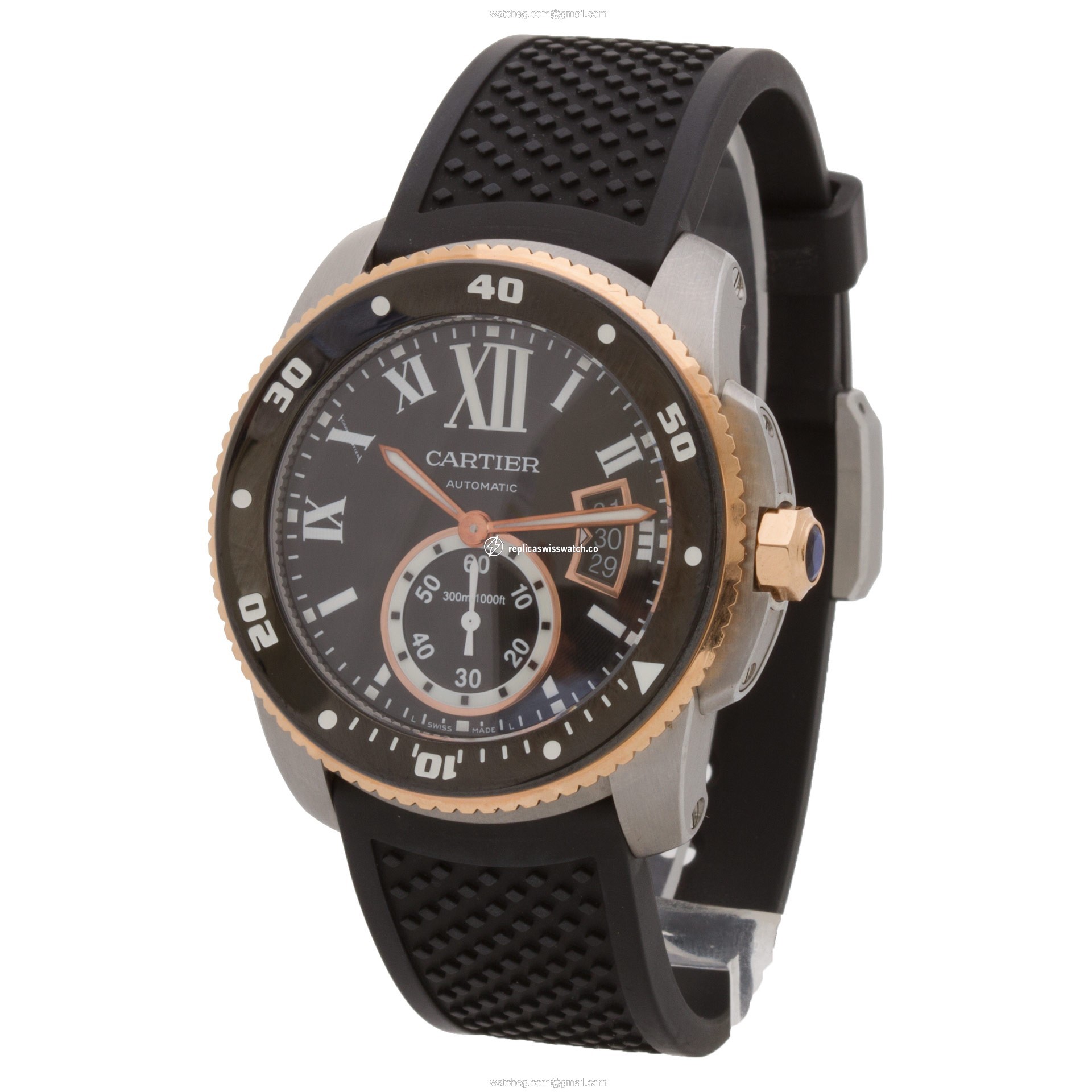 Cartier W7100055 Calibre Automatic Male Stainless Steel Replica