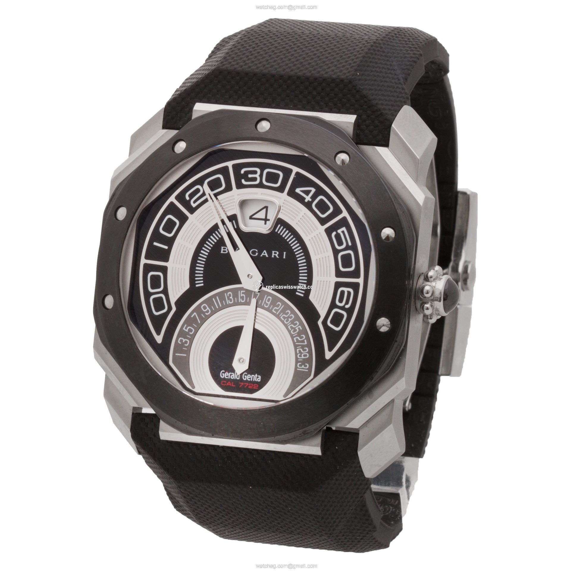Bvlgari 101831 Octo Retrogradi Automatic Male Stainless Steel Replica