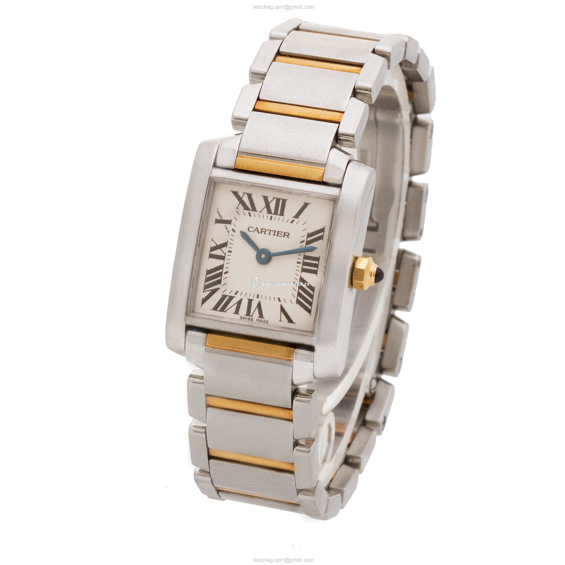 Cartier W51012Q4 Tank Francaise Quartz Female Stainless Steel Replica