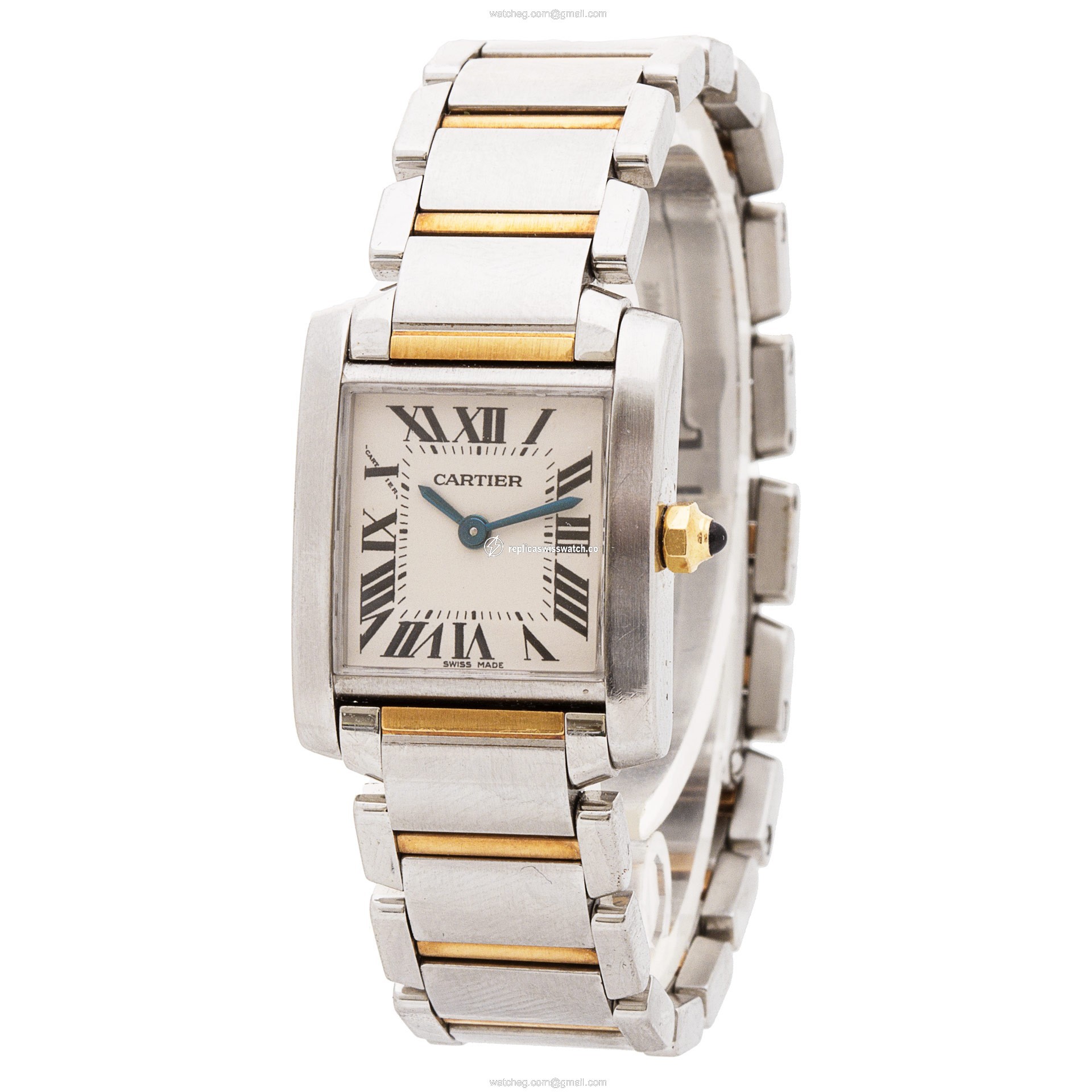 Cartier W51007Q4 Tank Francaise Quartz Female Stainless Steel Replica