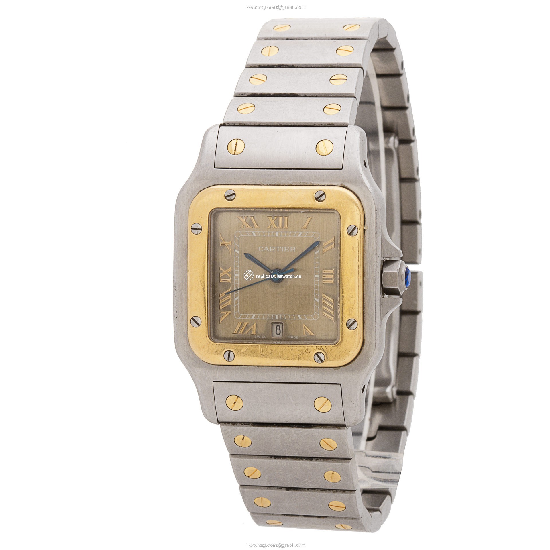 Cartier W20030C4 Santos Quartz Male Stainless Steel Replica