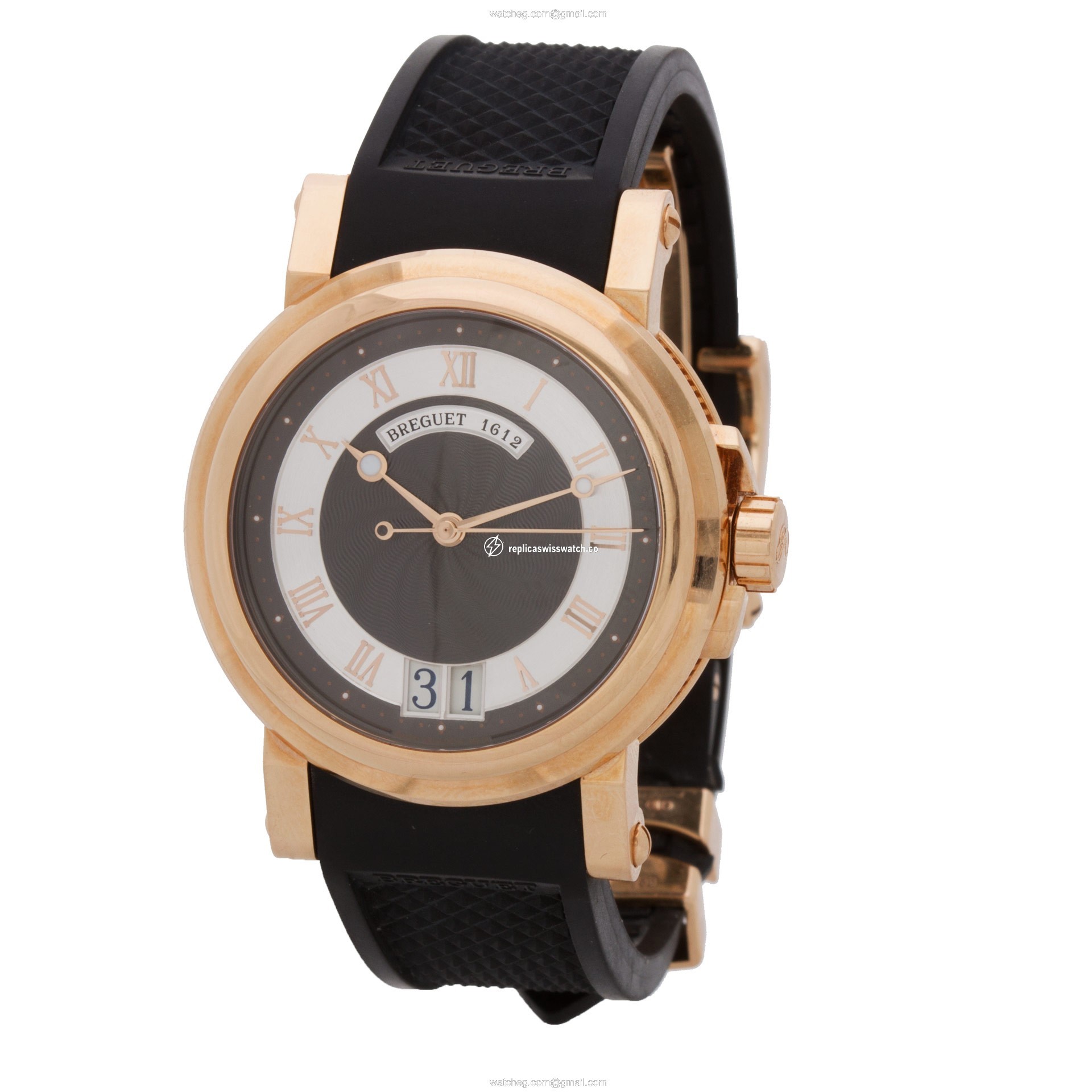 Breguet 5817 Marine Automatic Male 18k rose gold Replica