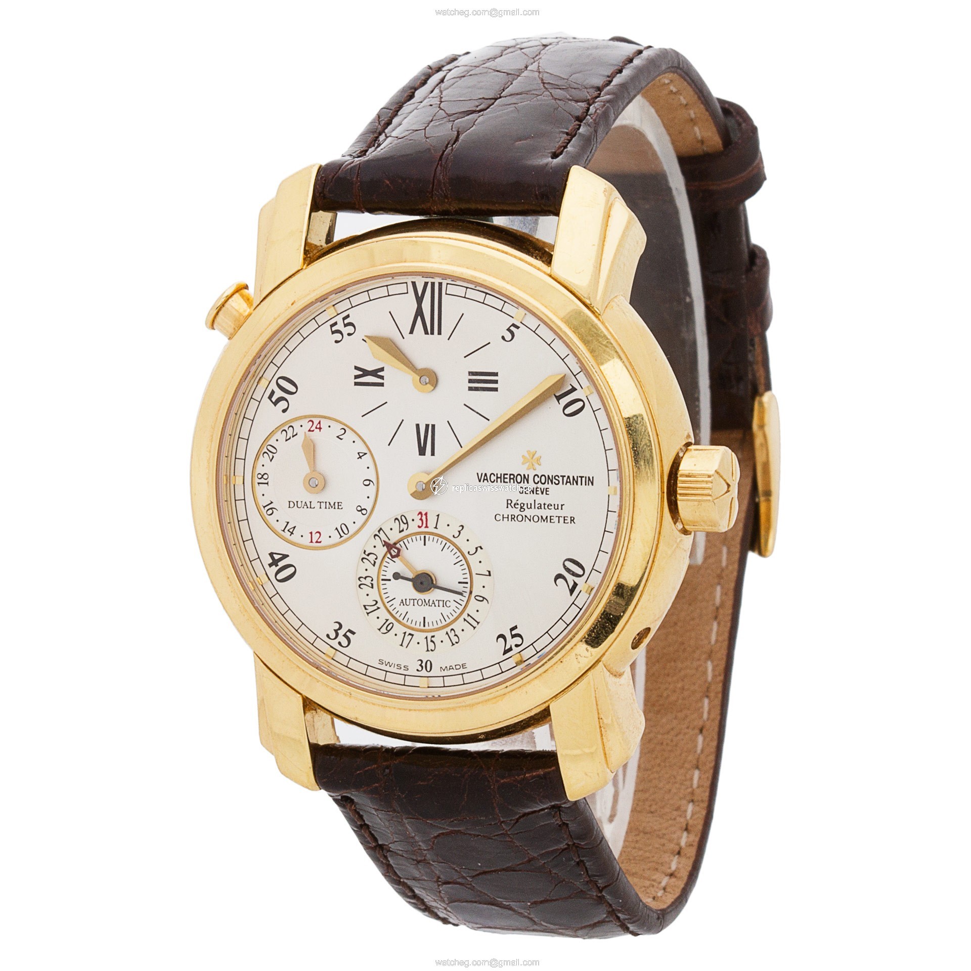 Vacheron Constantin 42005 Regulateur Automatic Male 18k yellow gold Replica