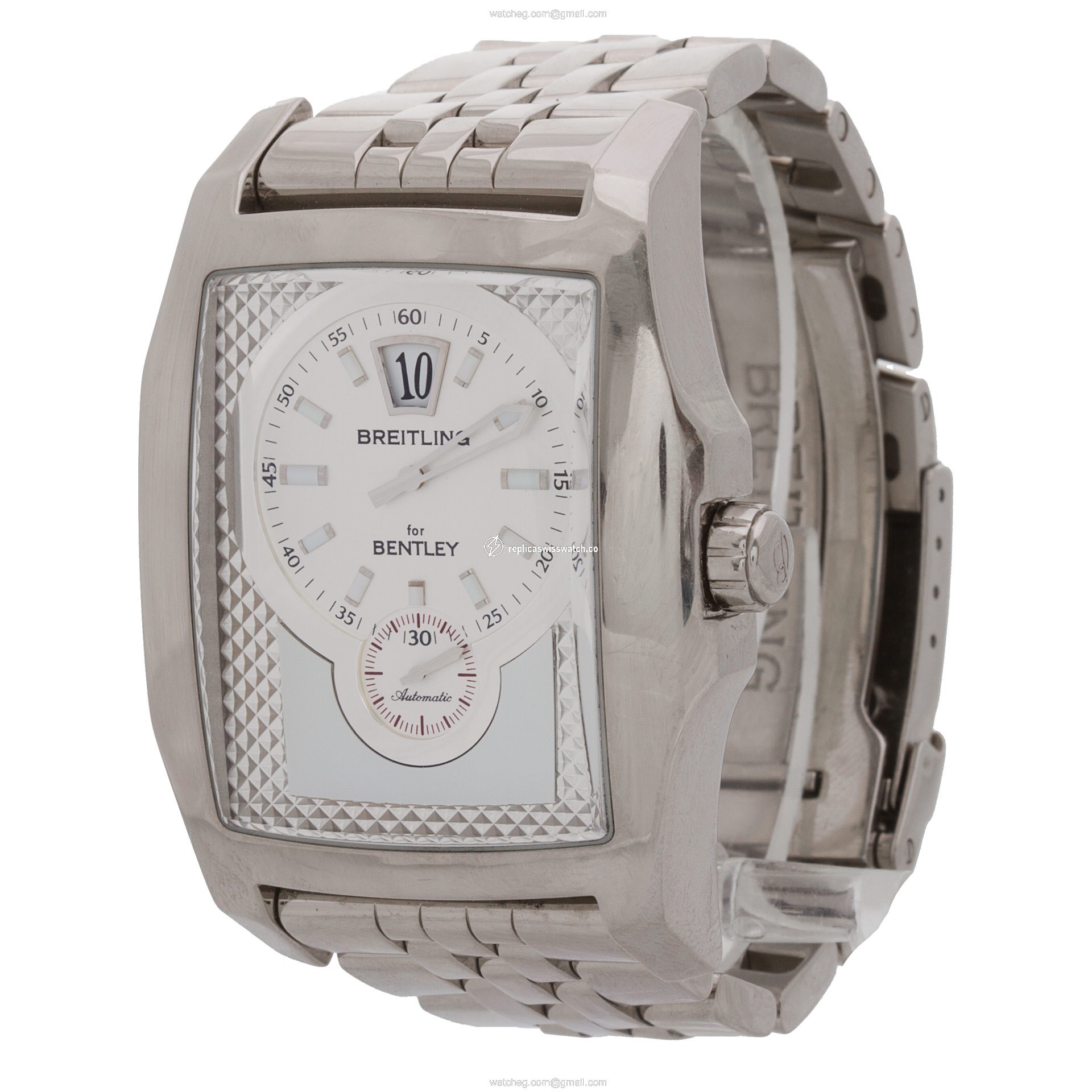 Breitling J28362 Flying B Automatic Male 18k White Gold Replica